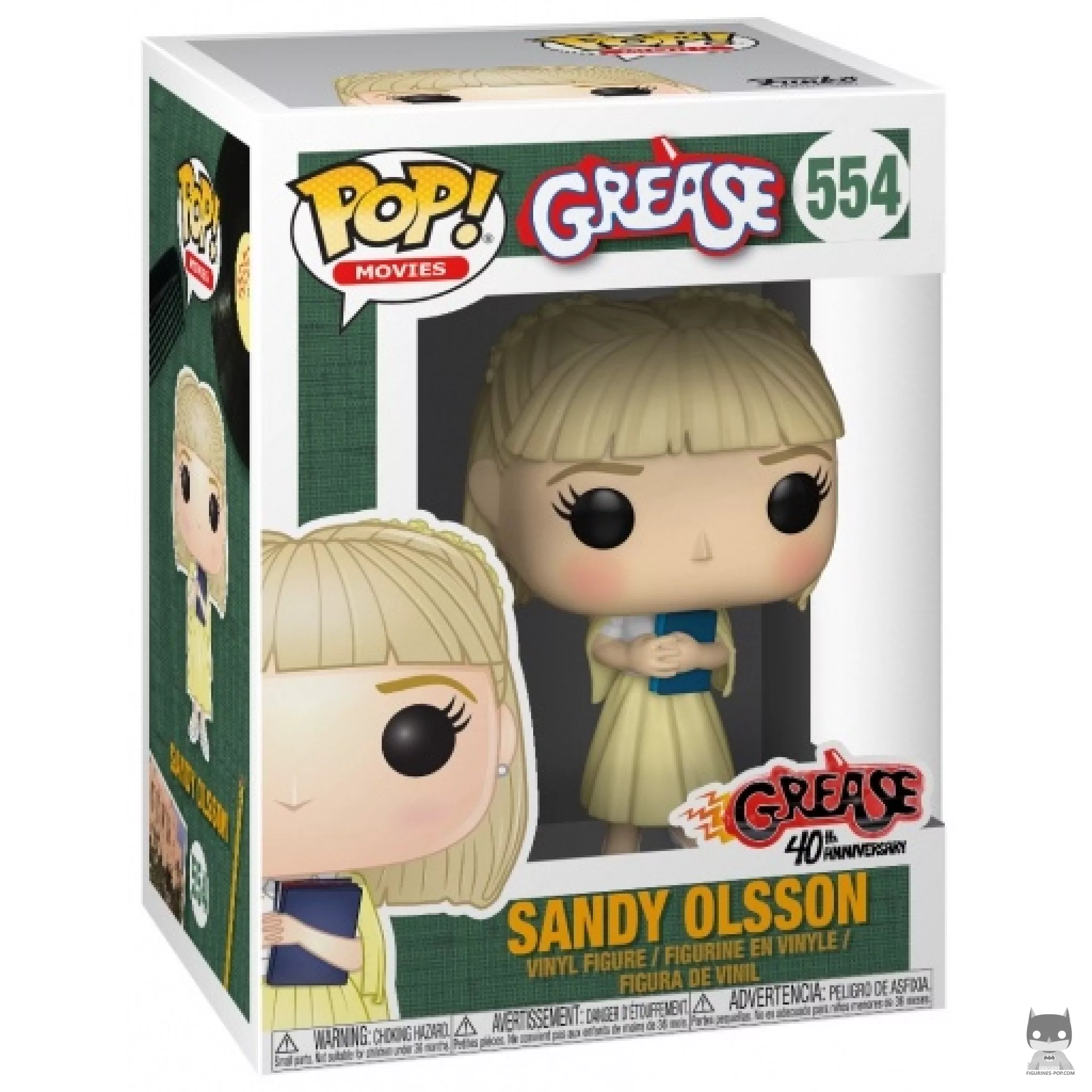 Figurine Funko POP Sandy Olsson avec boîte