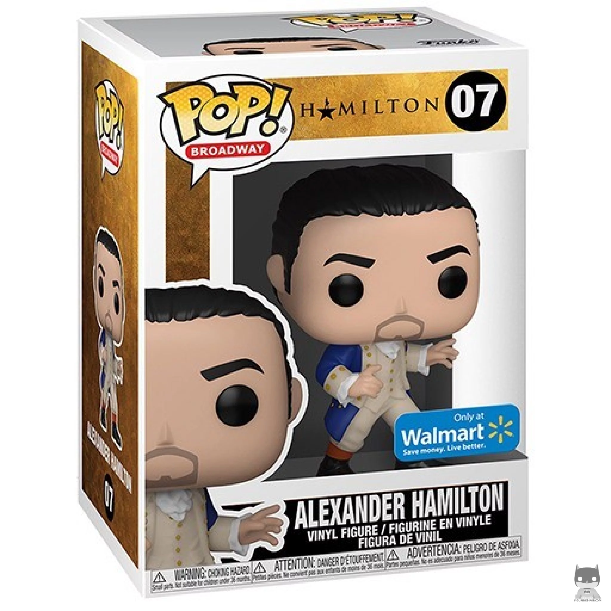 Figurine Funko POP Alexander Hamilton avec boîte
