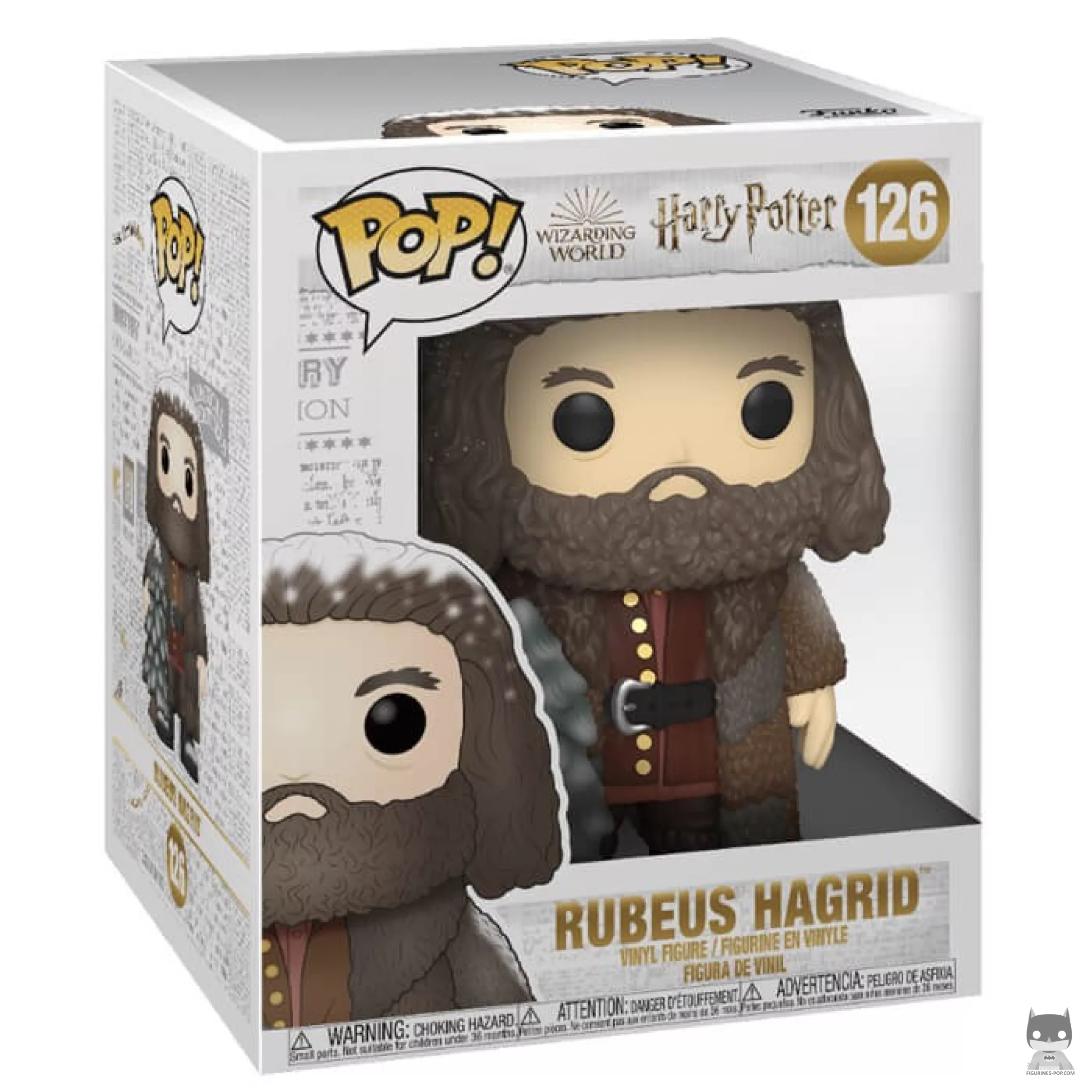 Figurine Funko POP Rubeus Hagrid à Noël (Supersized 6'') avec boîte
