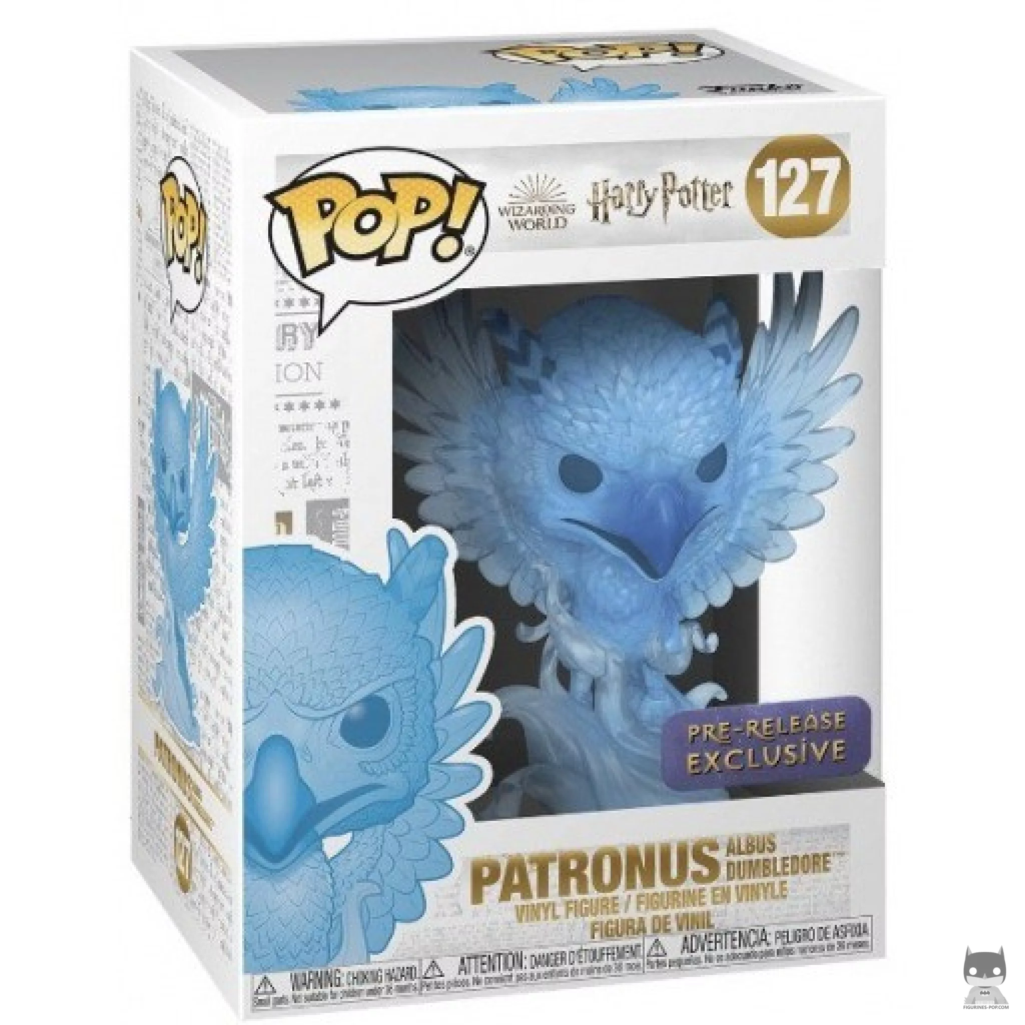 Figurine Funko POP Patronus Albus Dumbledore (Translucent) avec boîte