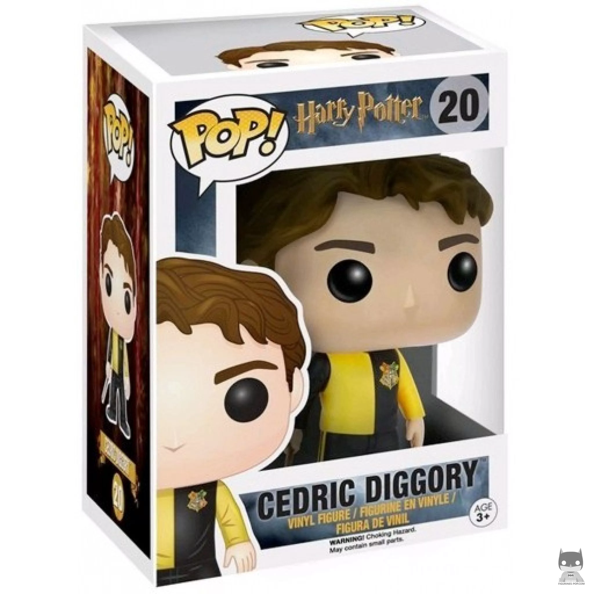 Figurine Funko POP Cedric Diggory en tenue du Tournoi des Trois Sorciers avec boîte