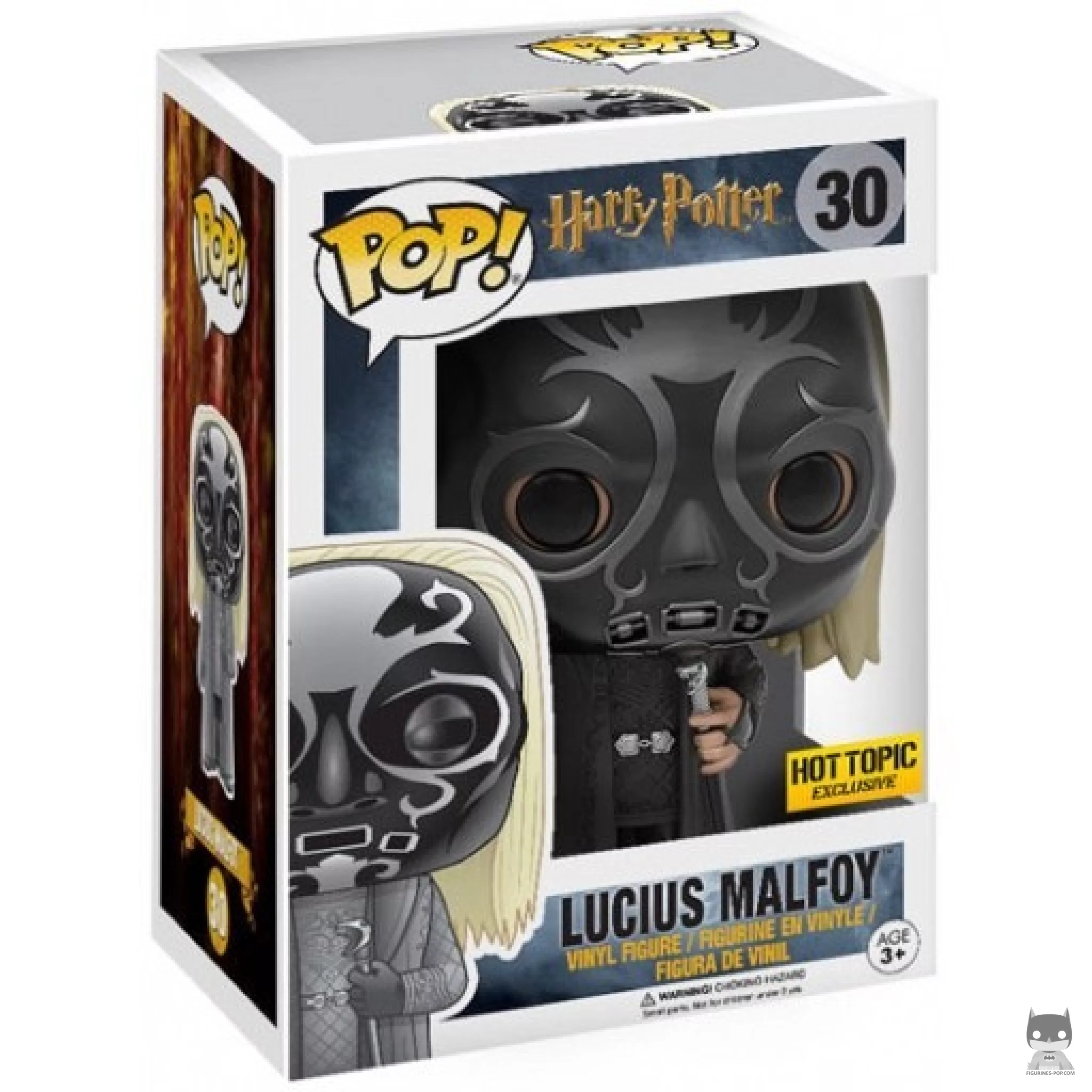 Figurine Funko POP Lucius Malfoy en Mangemort avec boîte