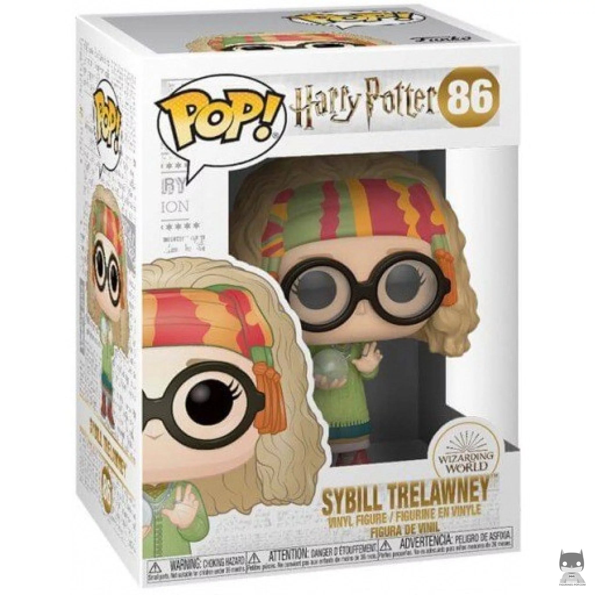 Figurine Funko POP Professeur Sybille Trelawney avec boîte
