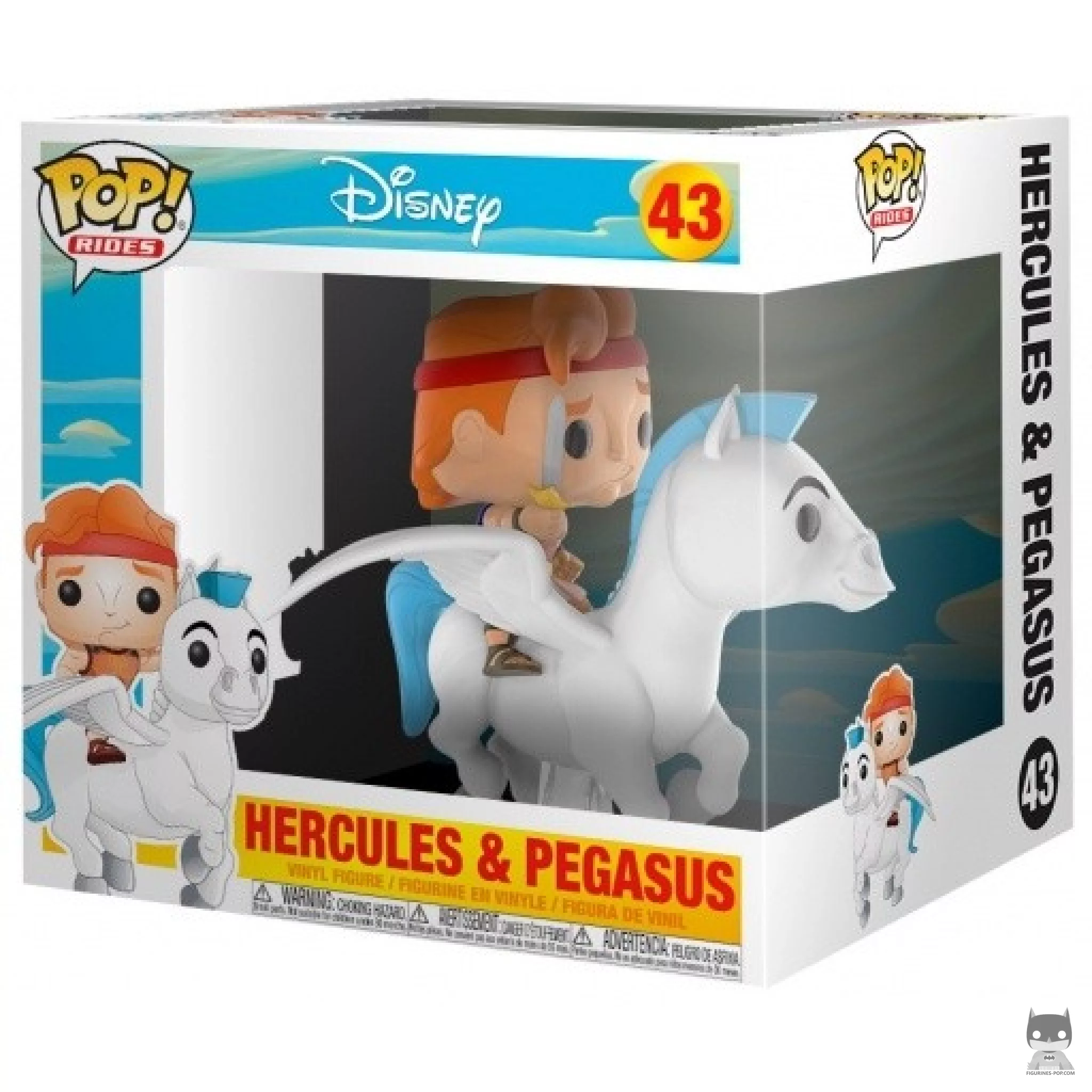 Figurine Funko POP Hercule & Pégase avec boîte