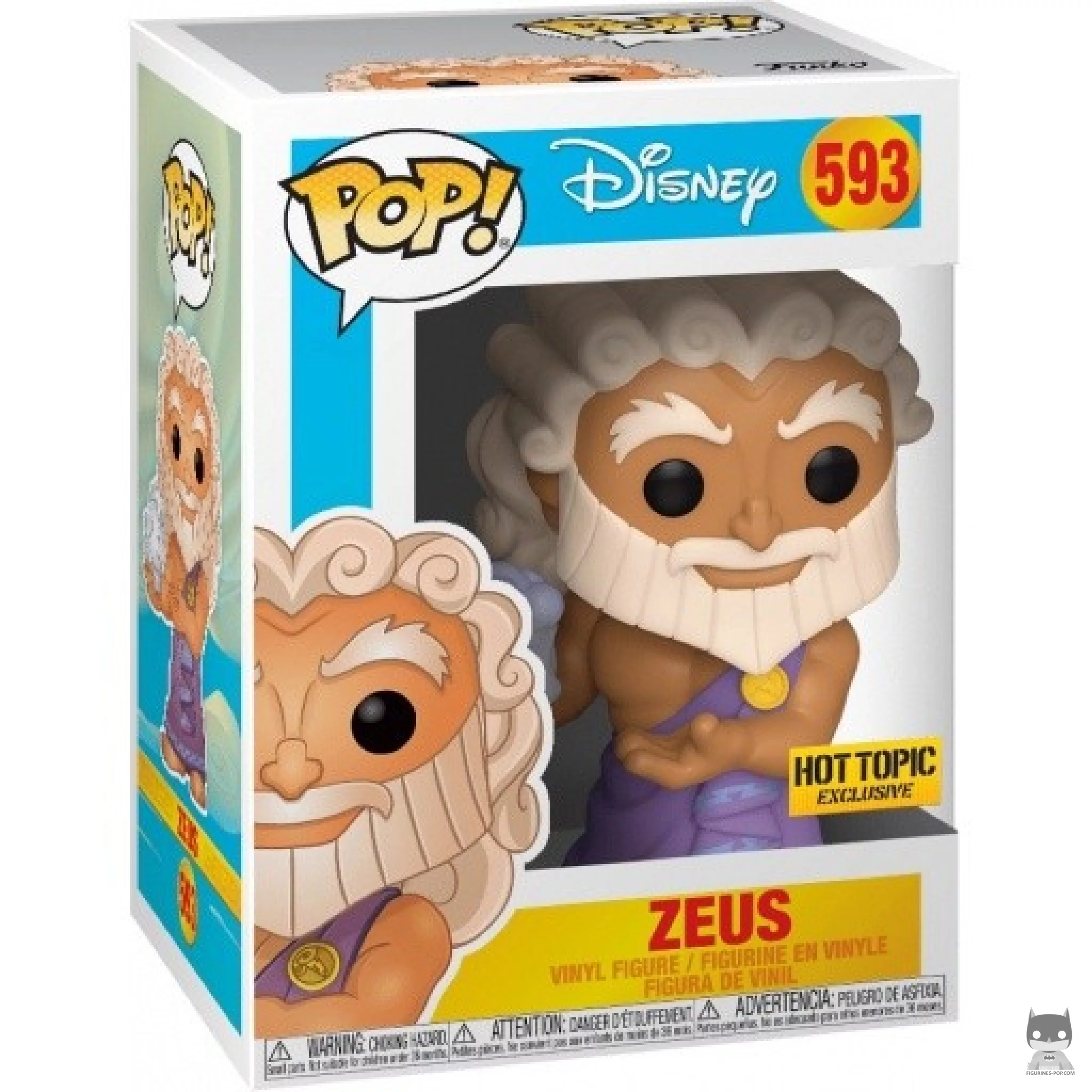 Figurine Funko POP Zeus avec boîte
