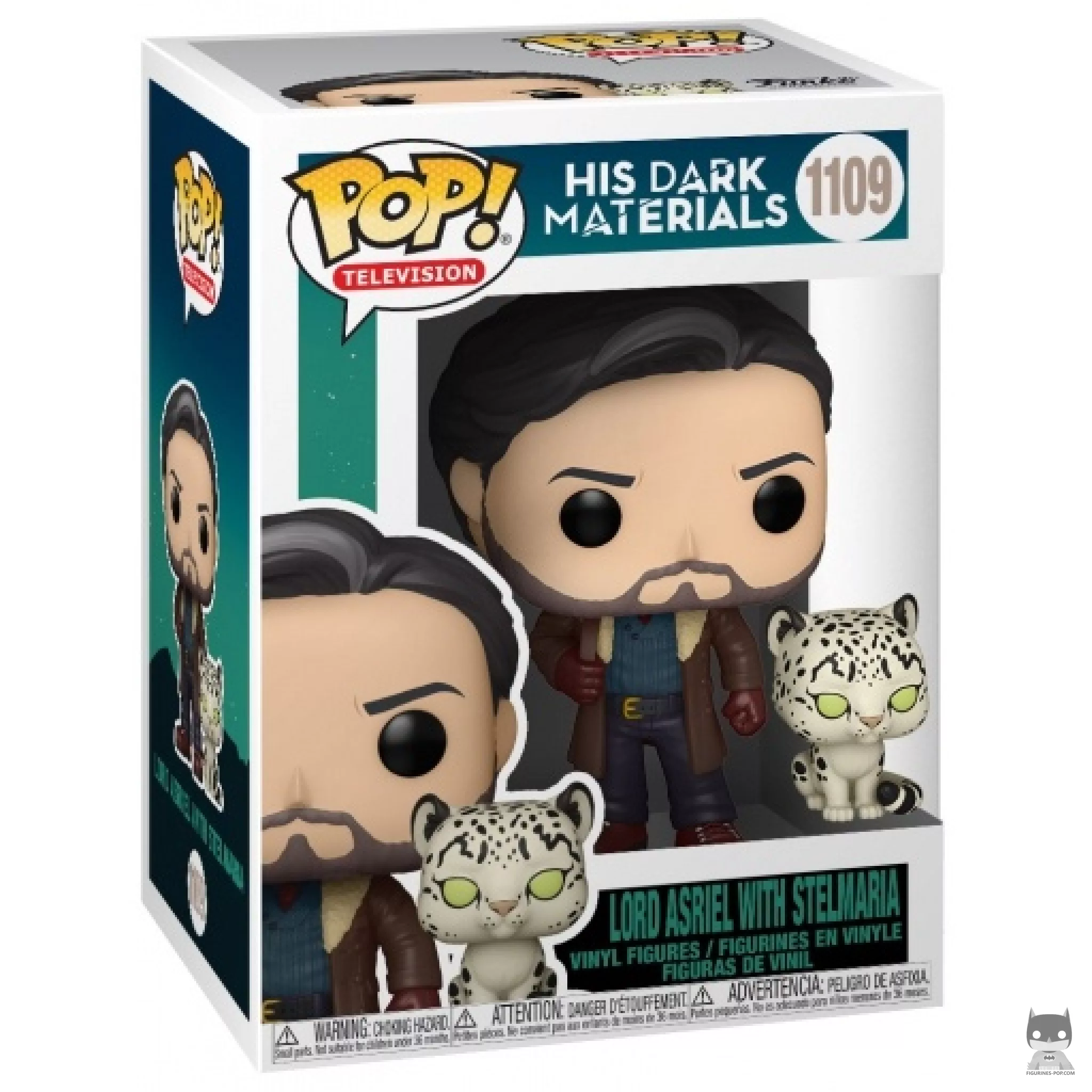 Figurine Funko POP Lord Asriel avec Stelmaria avec boîte