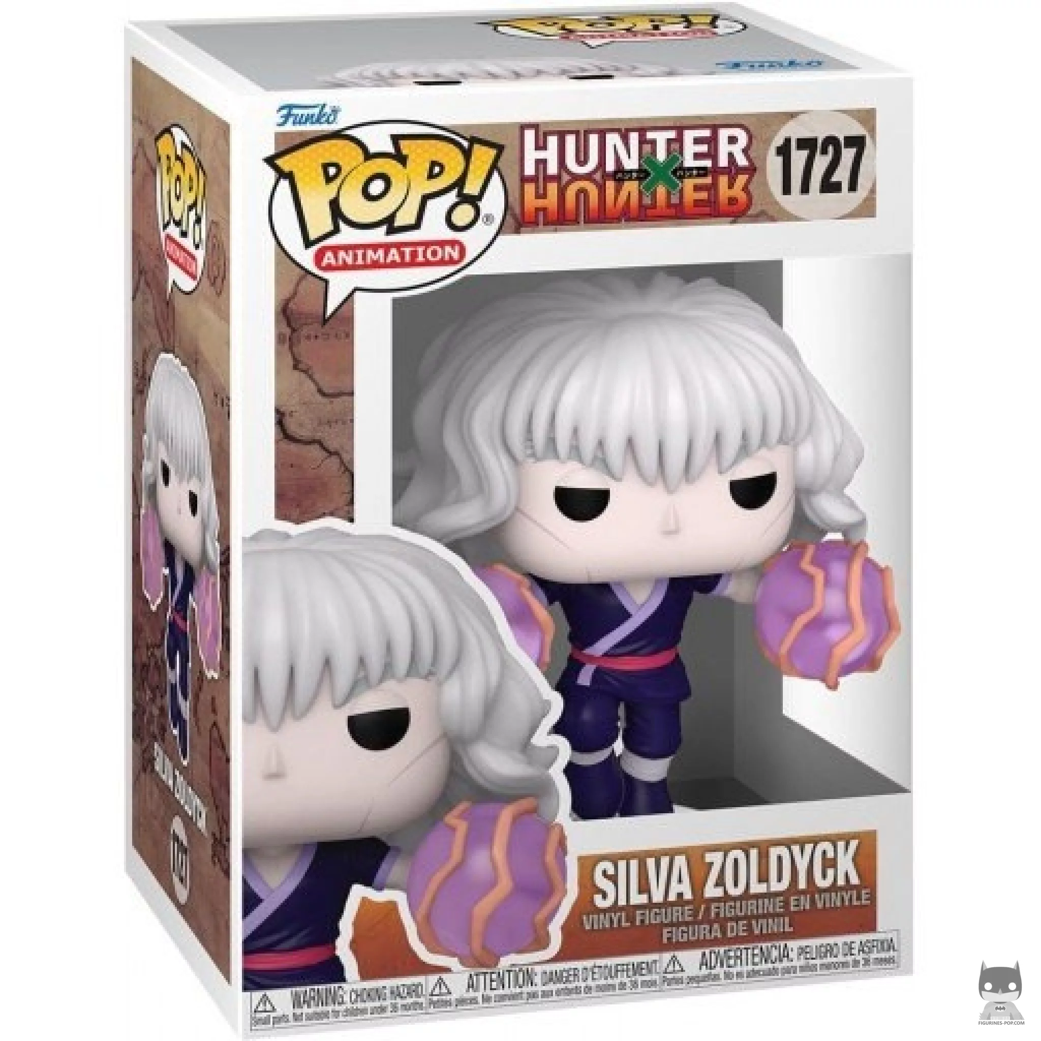 Figurine Funko POP Silva Zoldyck avec boîte