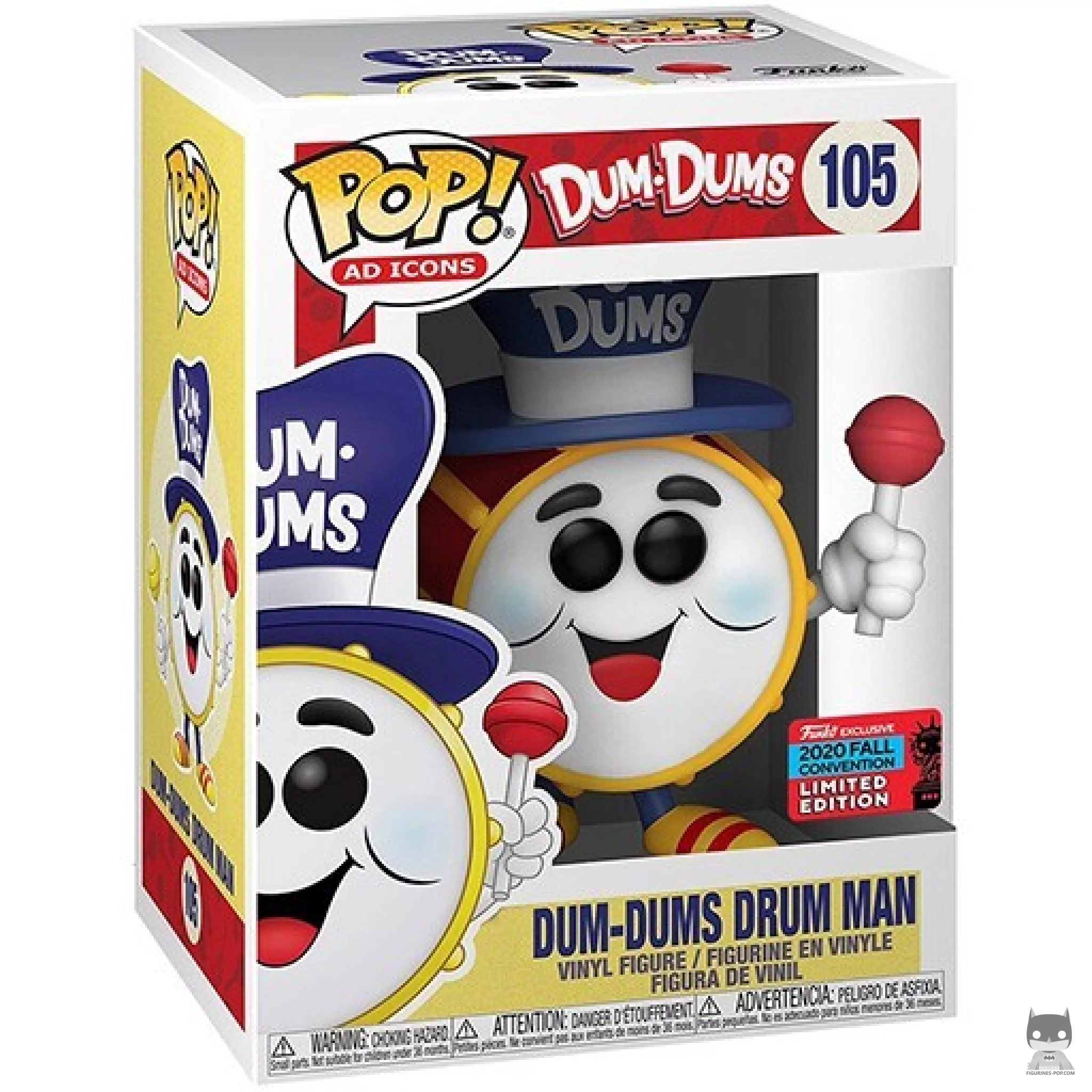 Figurine Funko POP Dum-Dums Drum Man avec boîte