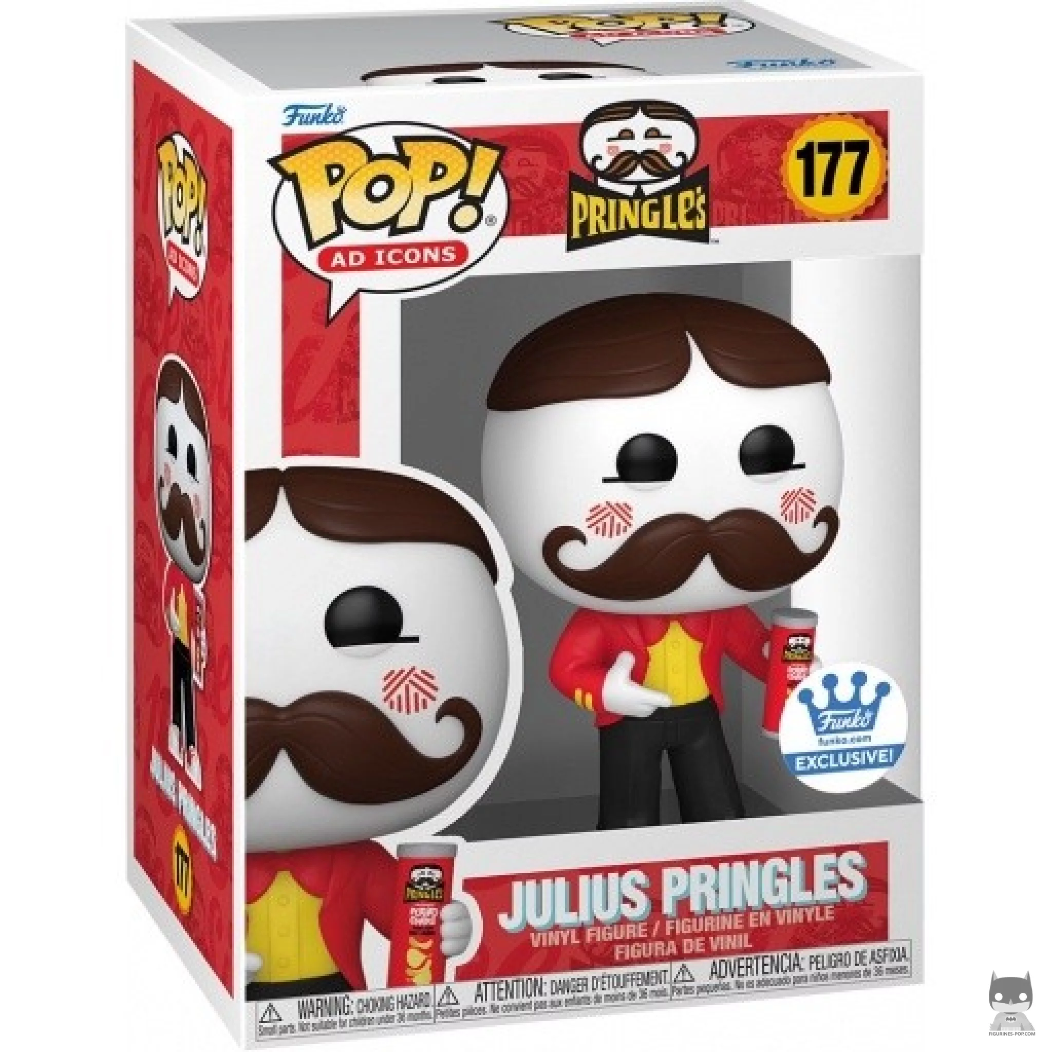 Figurine Funko POP Julius Pringles avec boîte