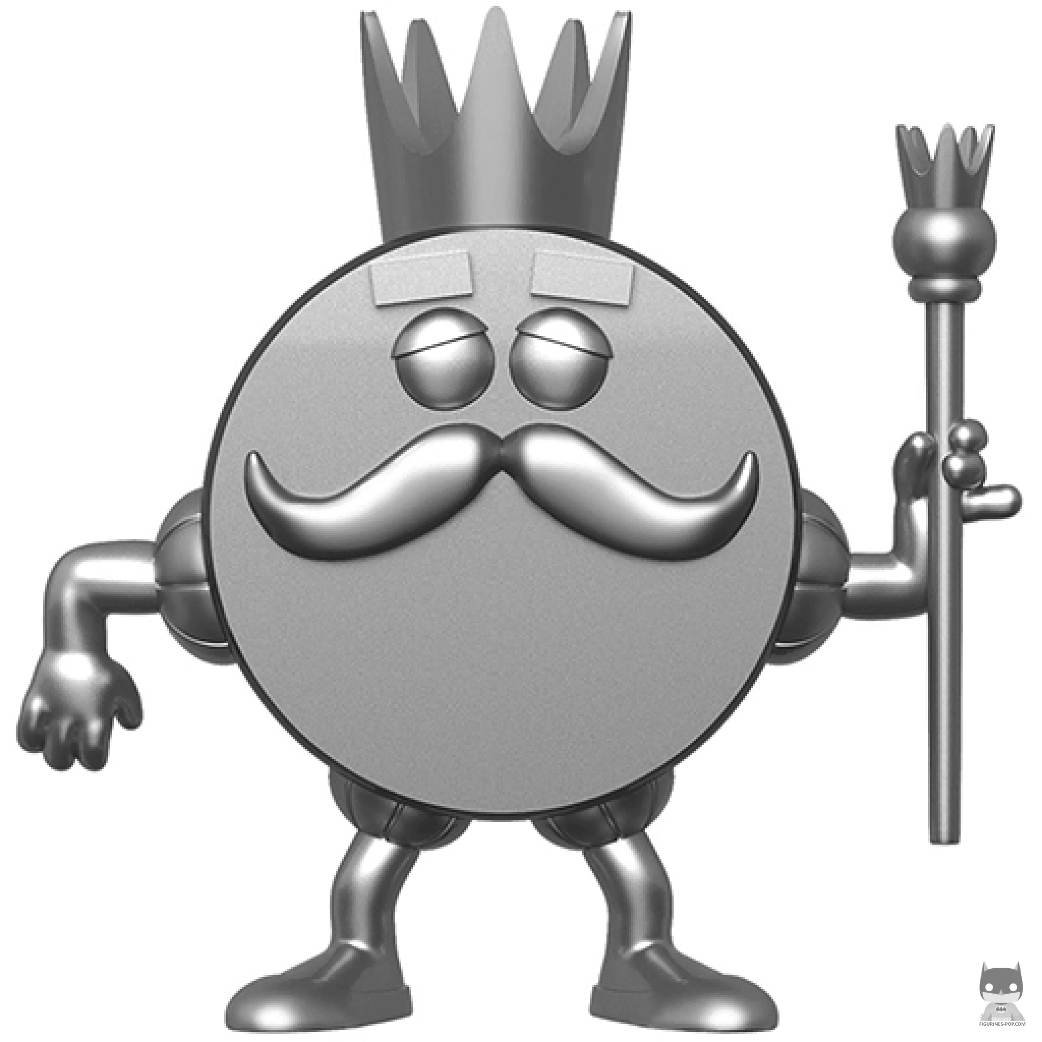 Figurine Funko POP King Ding Dong (Platine) (Icônes de marques)