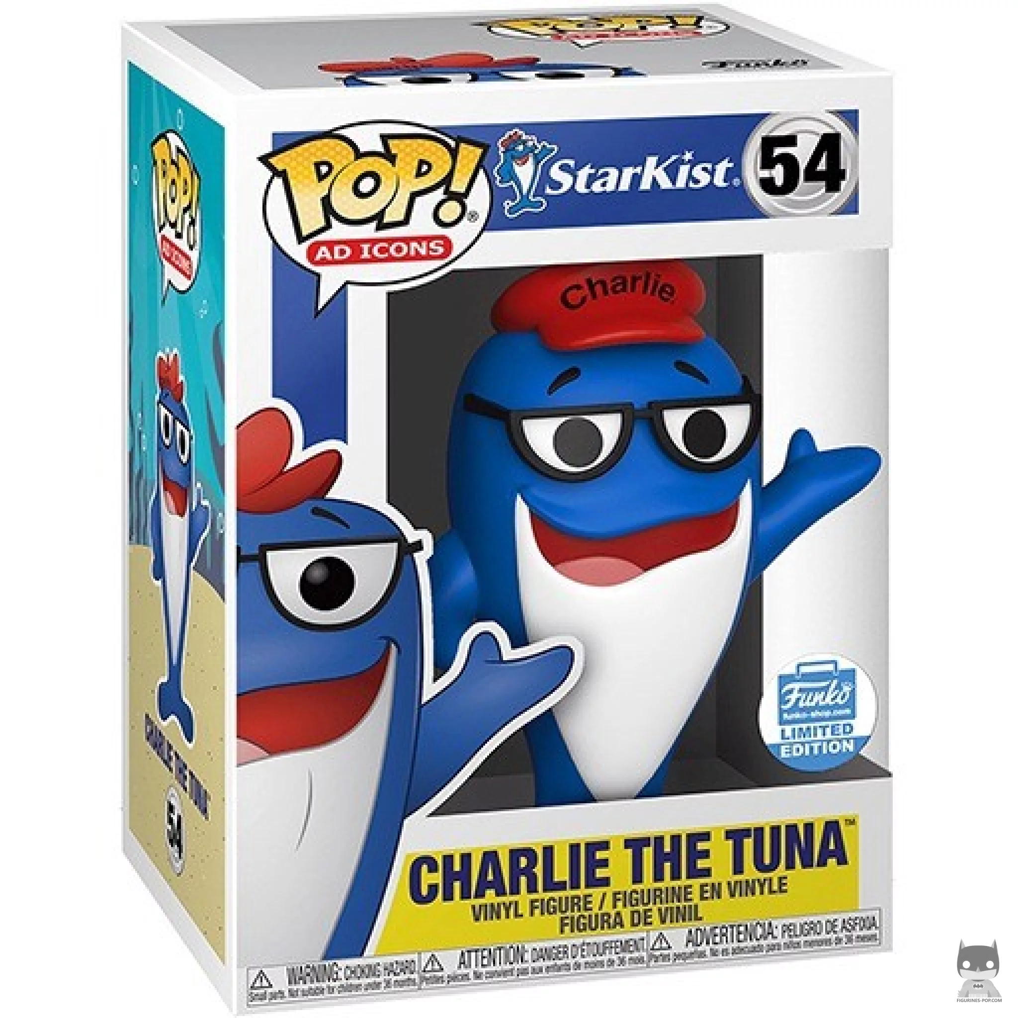 Figurine Funko POP Charlie le Thon avec boîte