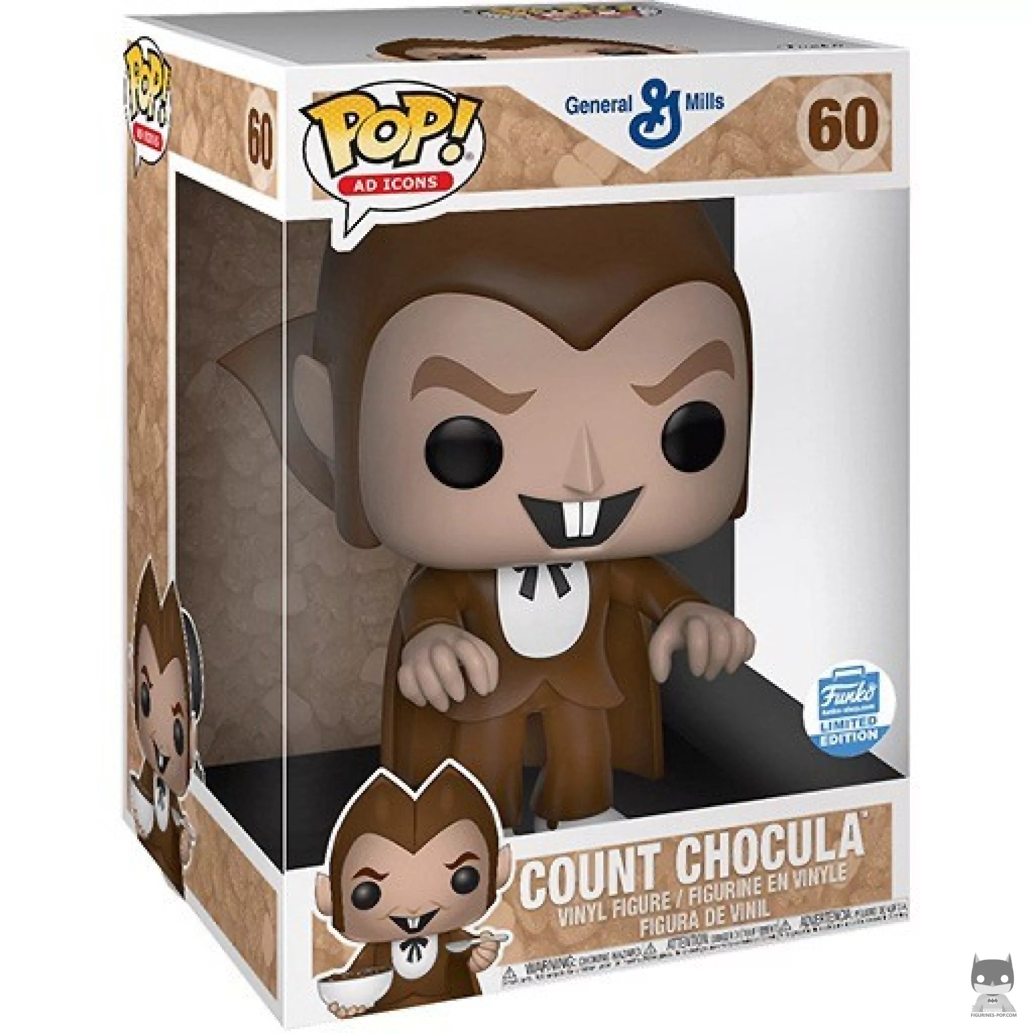 Figurine Funko POP Count Chocula (Supersized) avec boîte