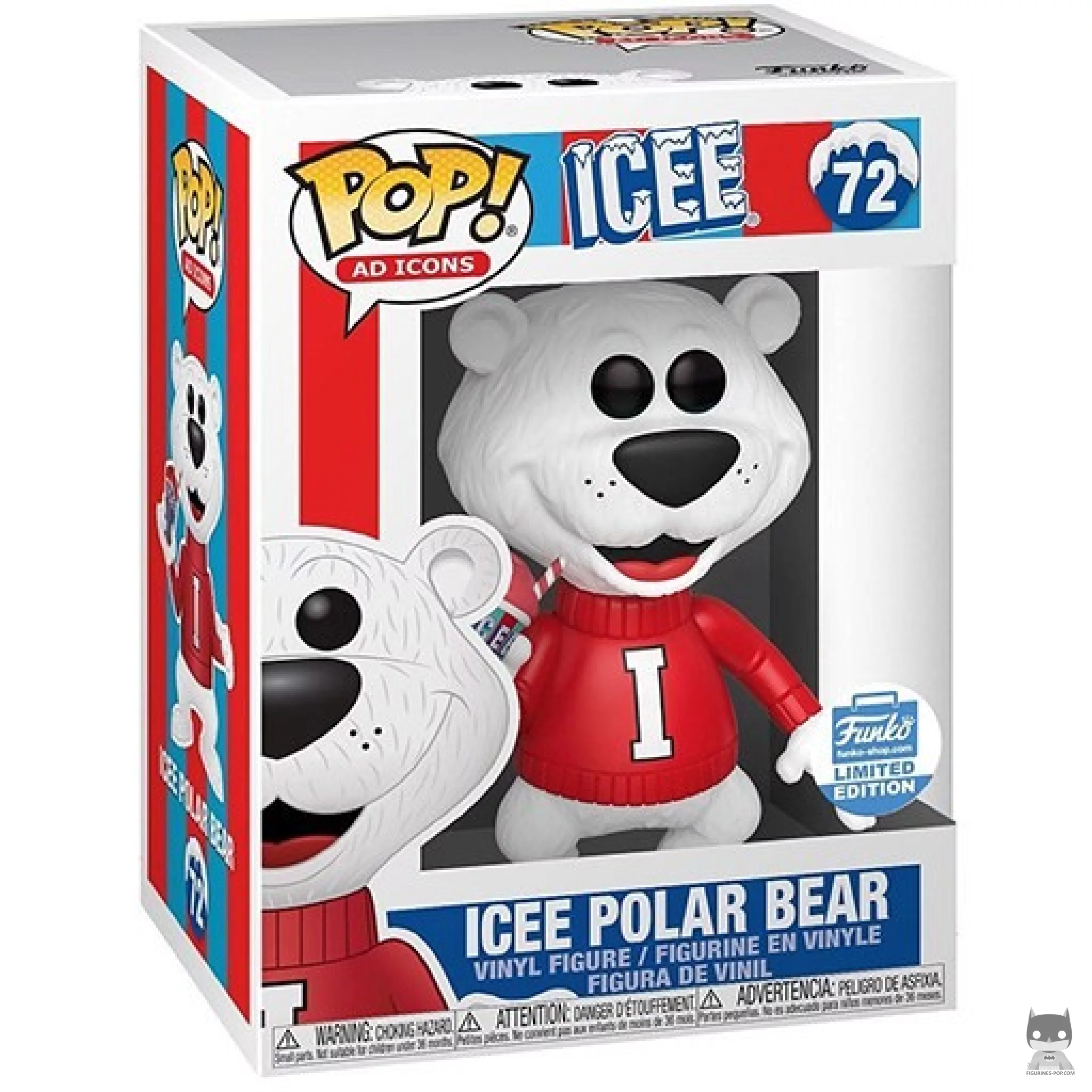 Figurine Funko POP Ours Polaire Icee avec boîte