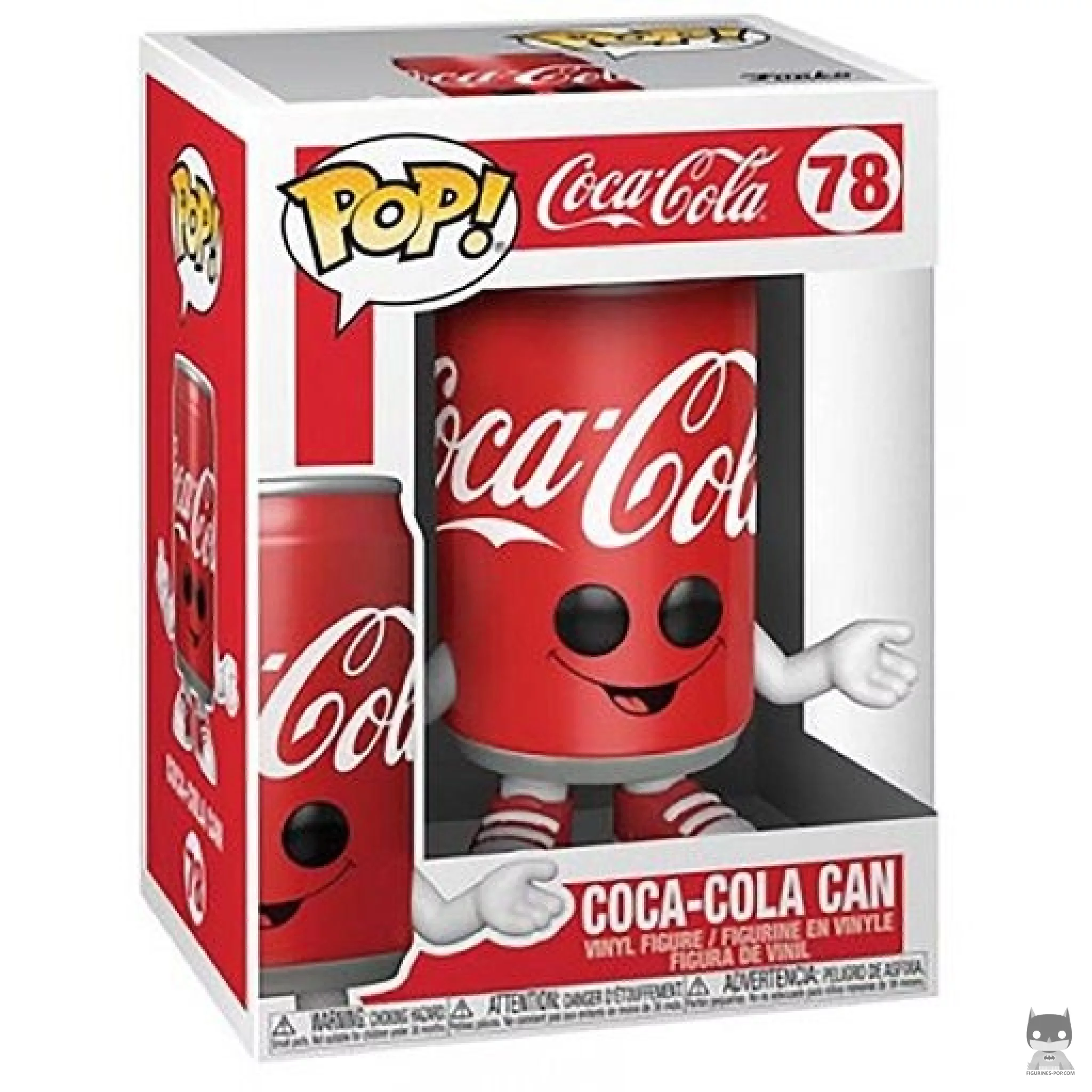 Figurine Funko POP Canette de Coca-Cola avec boîte