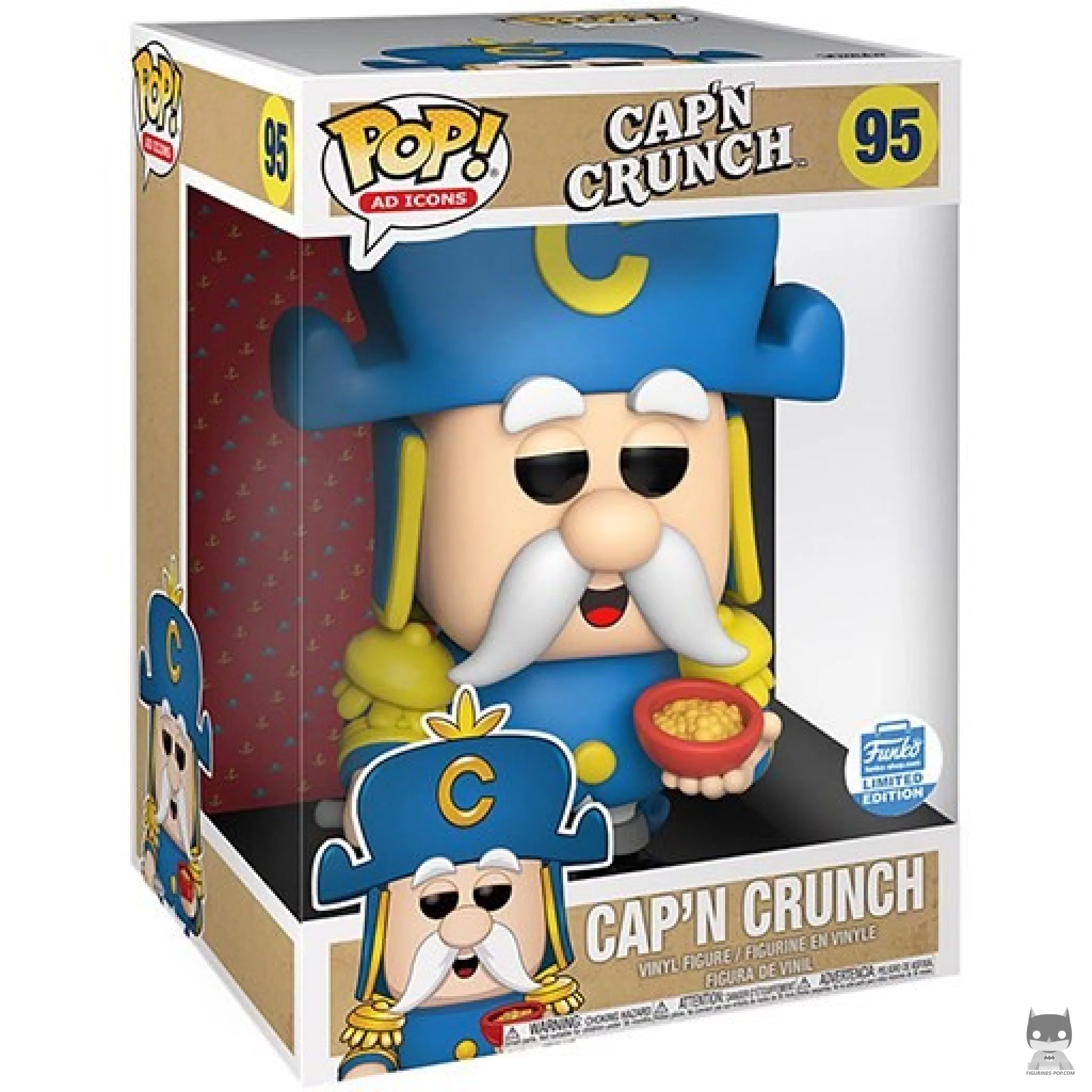 Figurine Funko POP Cap'N Crunch (Supersized) avec boîte
