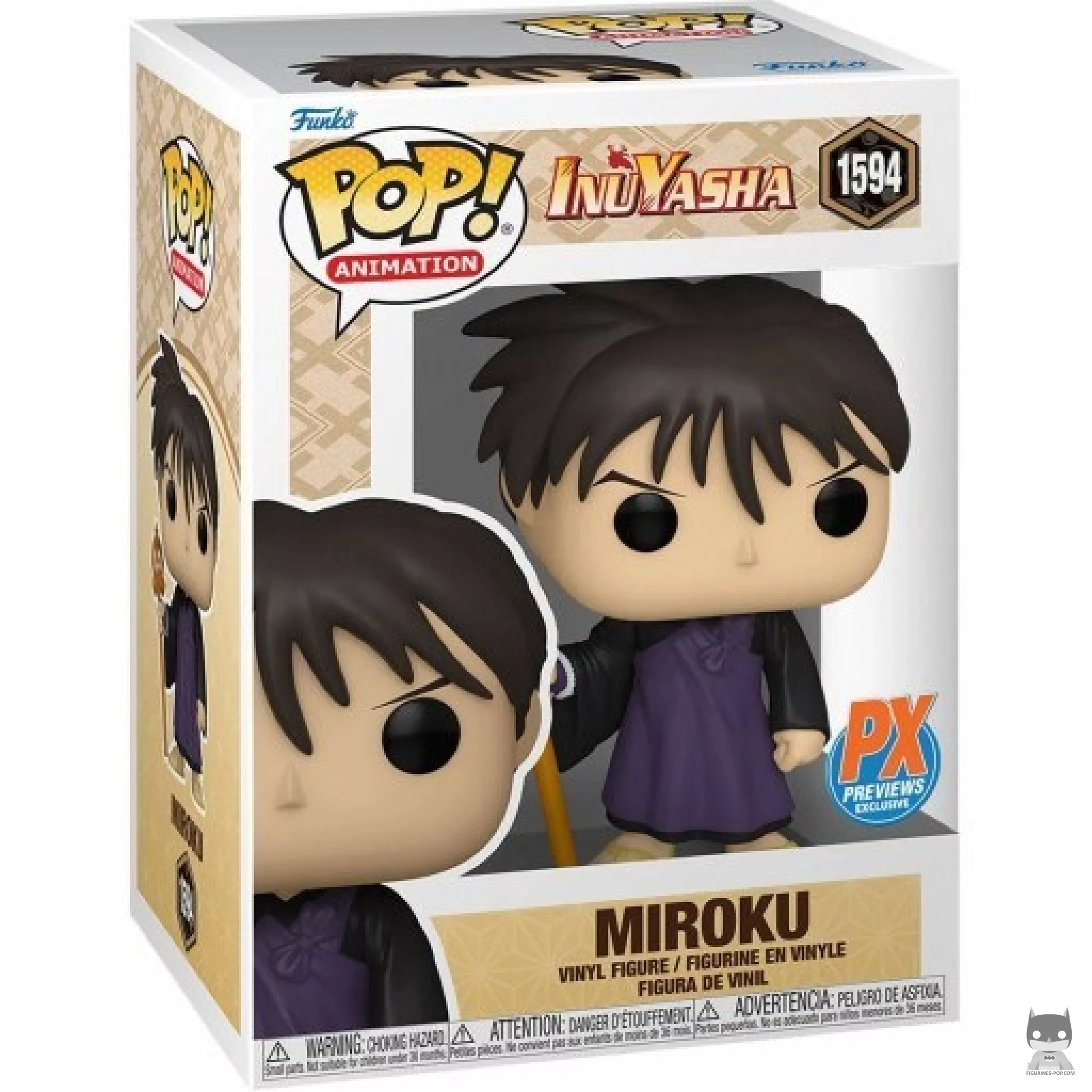 Figurine Funko POP Miroku avec boîte