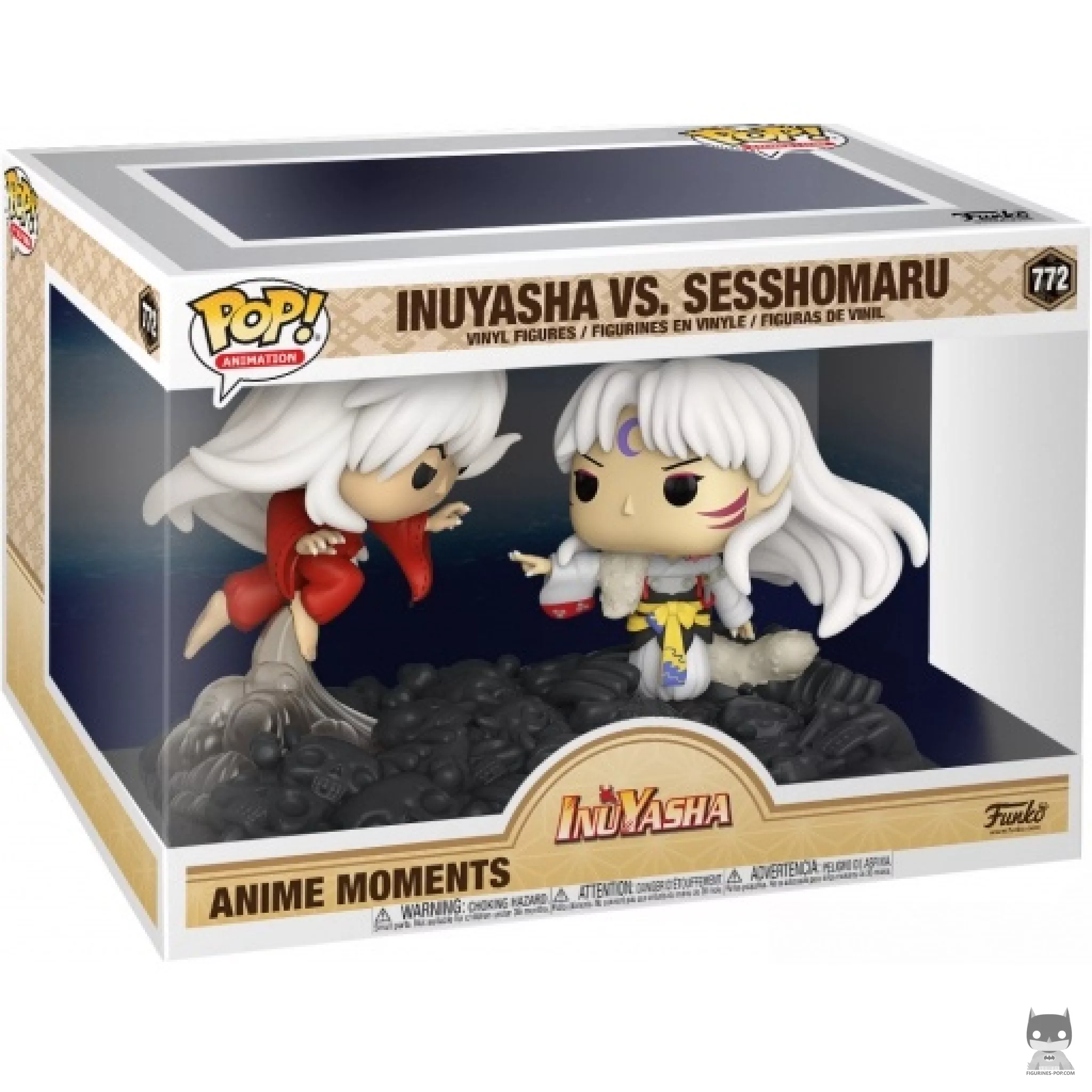 Figurine Funko POP Inuyasha vs Sesshomaru avec boîte