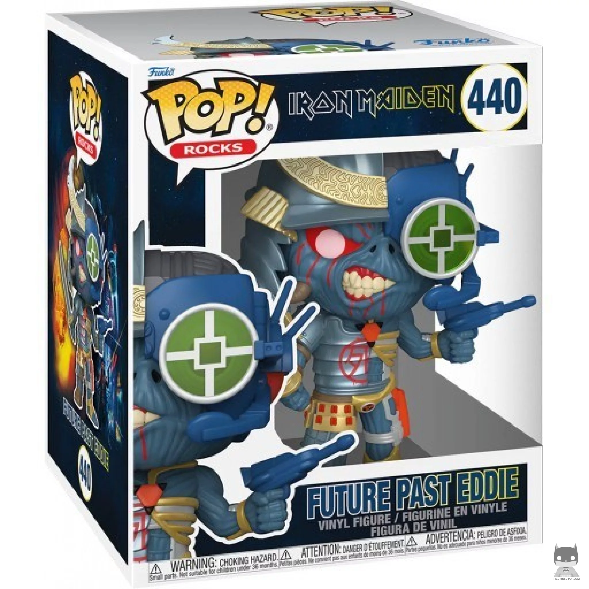 Figurine Funko POP Future Past Eddie (SuperSized) avec boîte