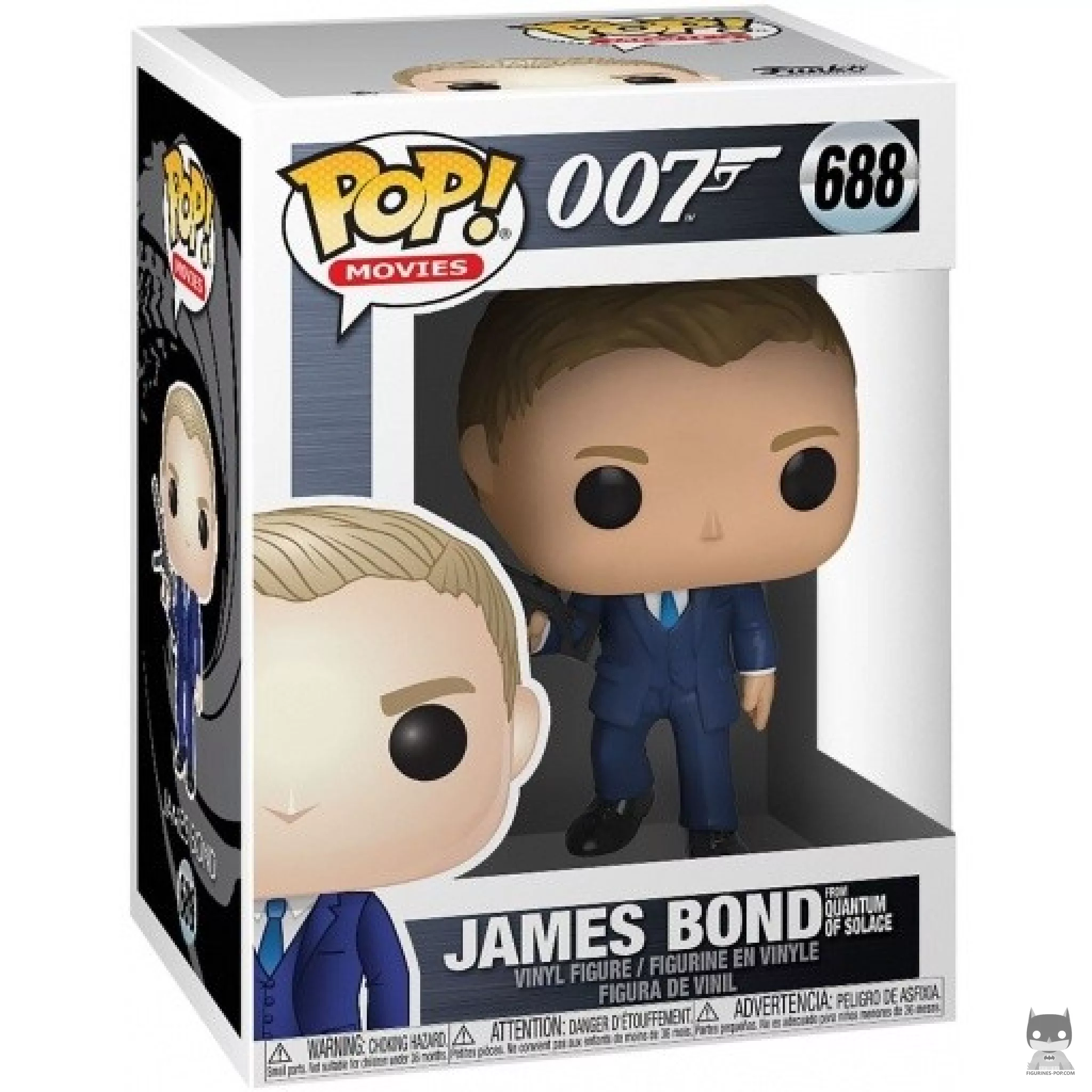 Figurine Funko POP James Bond (Quantum of Solace) avec boîte
