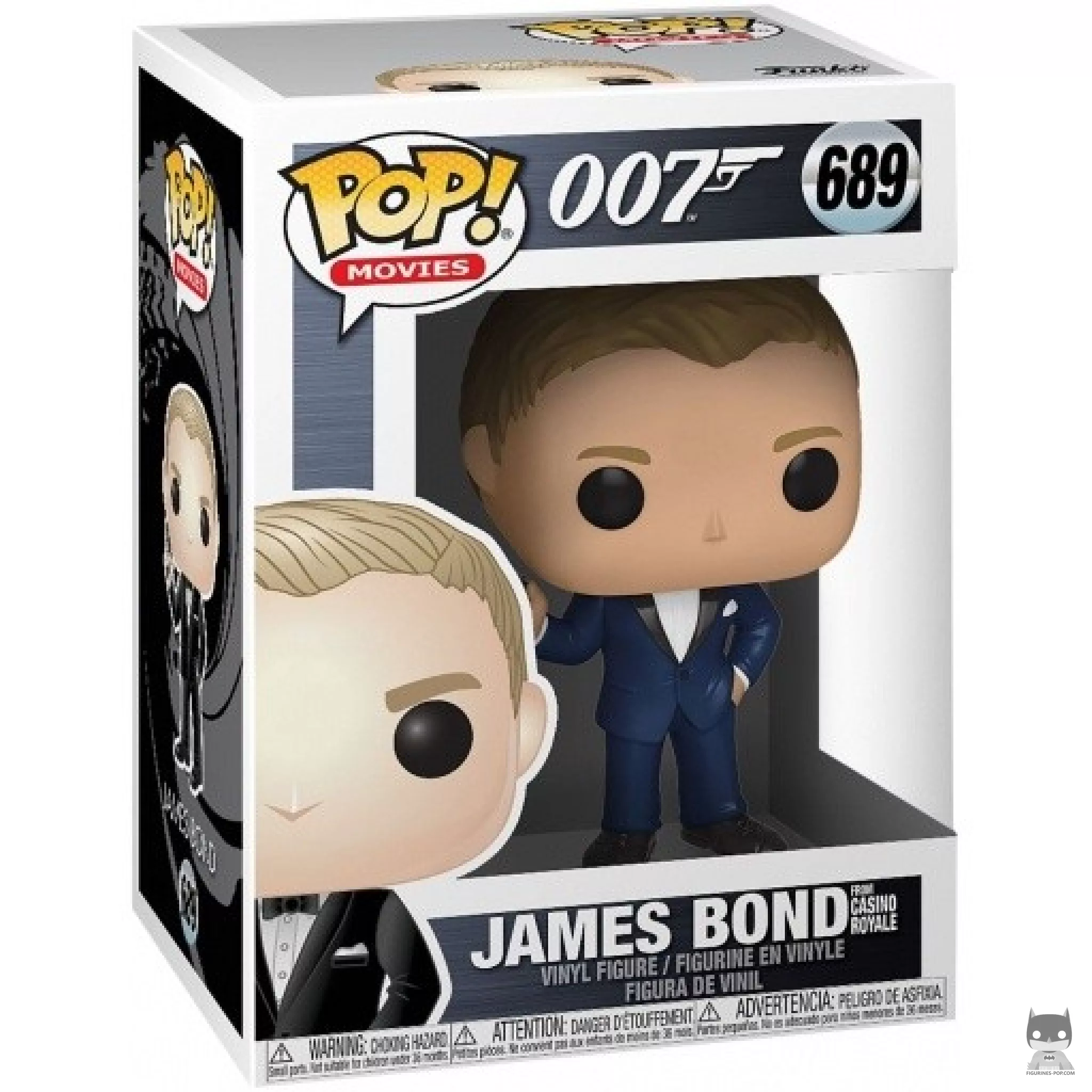 Figurine Funko POP James Bond (Casino Royale) avec boîte