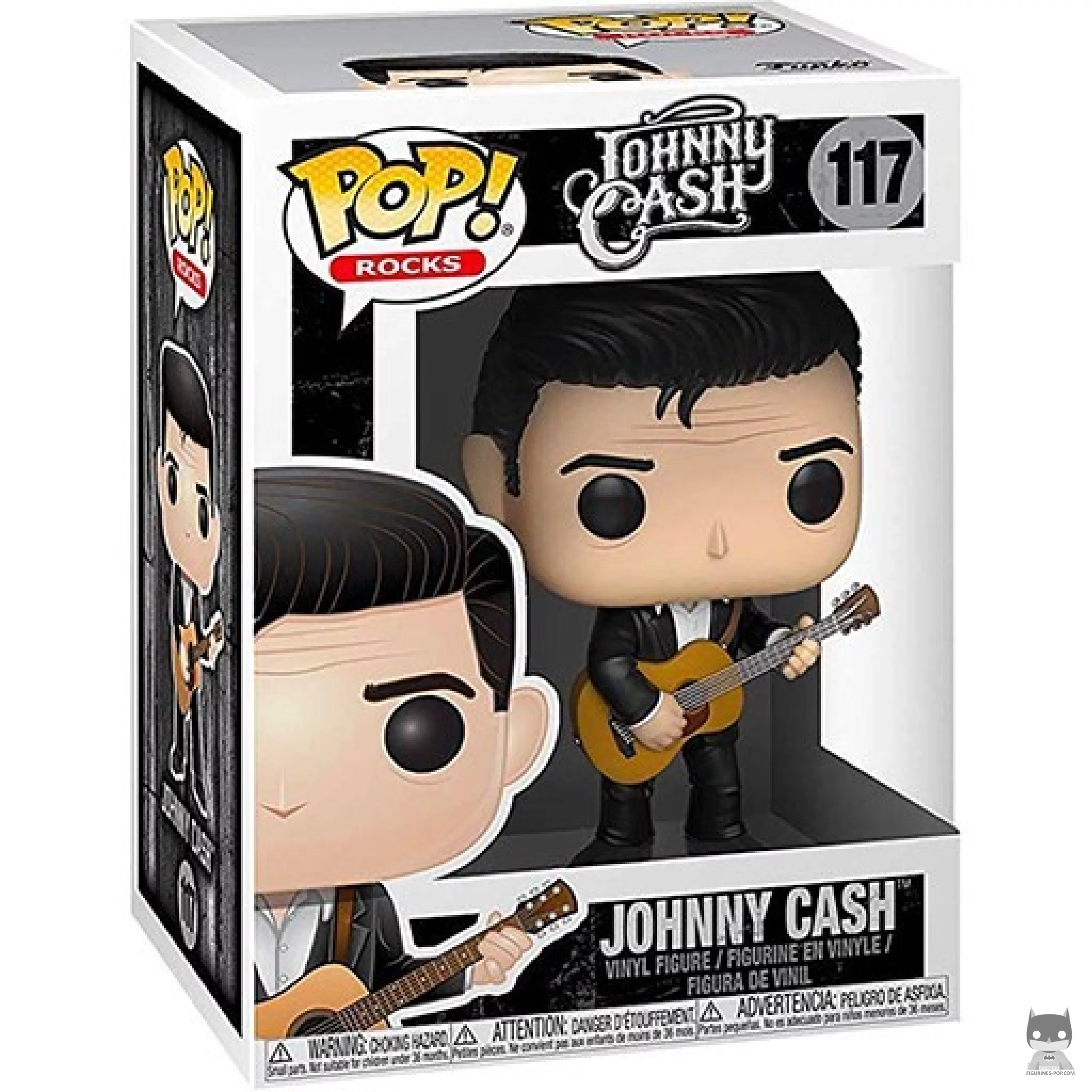 Figurine Funko POP Johnny Cash avec boîte