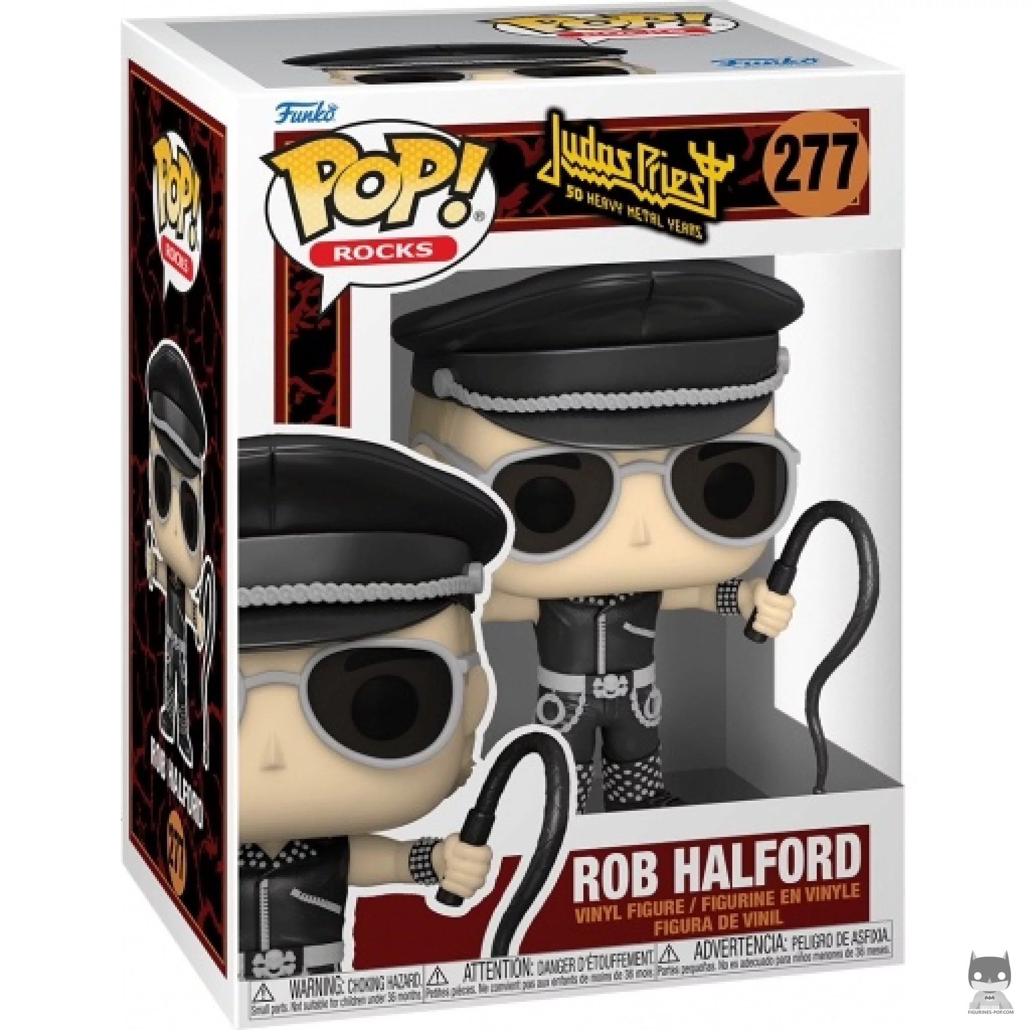 Figurine Funko POP Rob Halford avec boîte