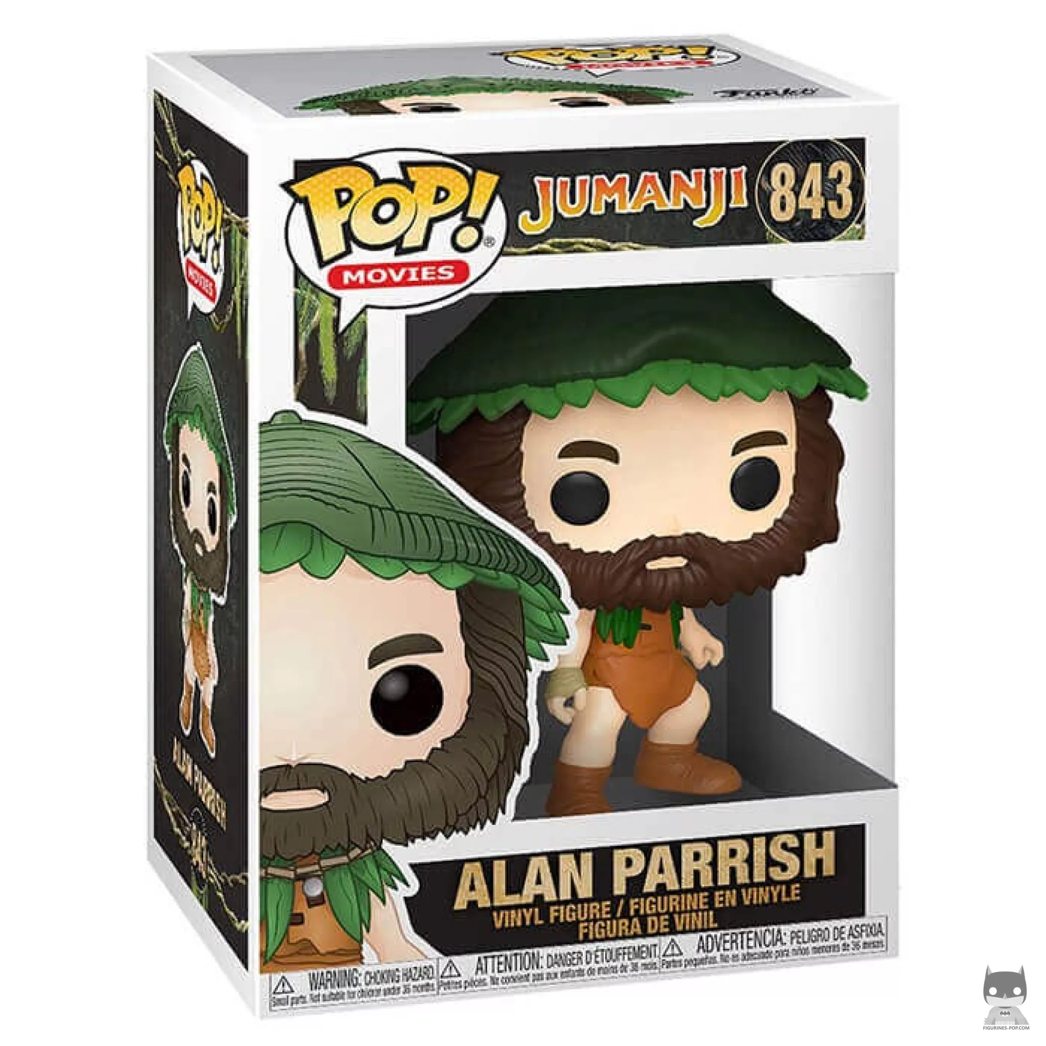 Figurine Funko POP Alan Parrish avec boîte