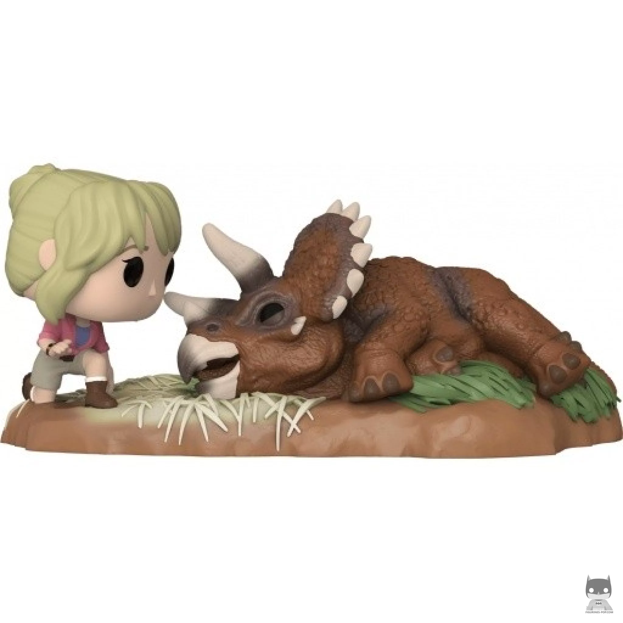 Figurine Funko POP Dr. Sattler avec Triceratops (Jurassic Park)