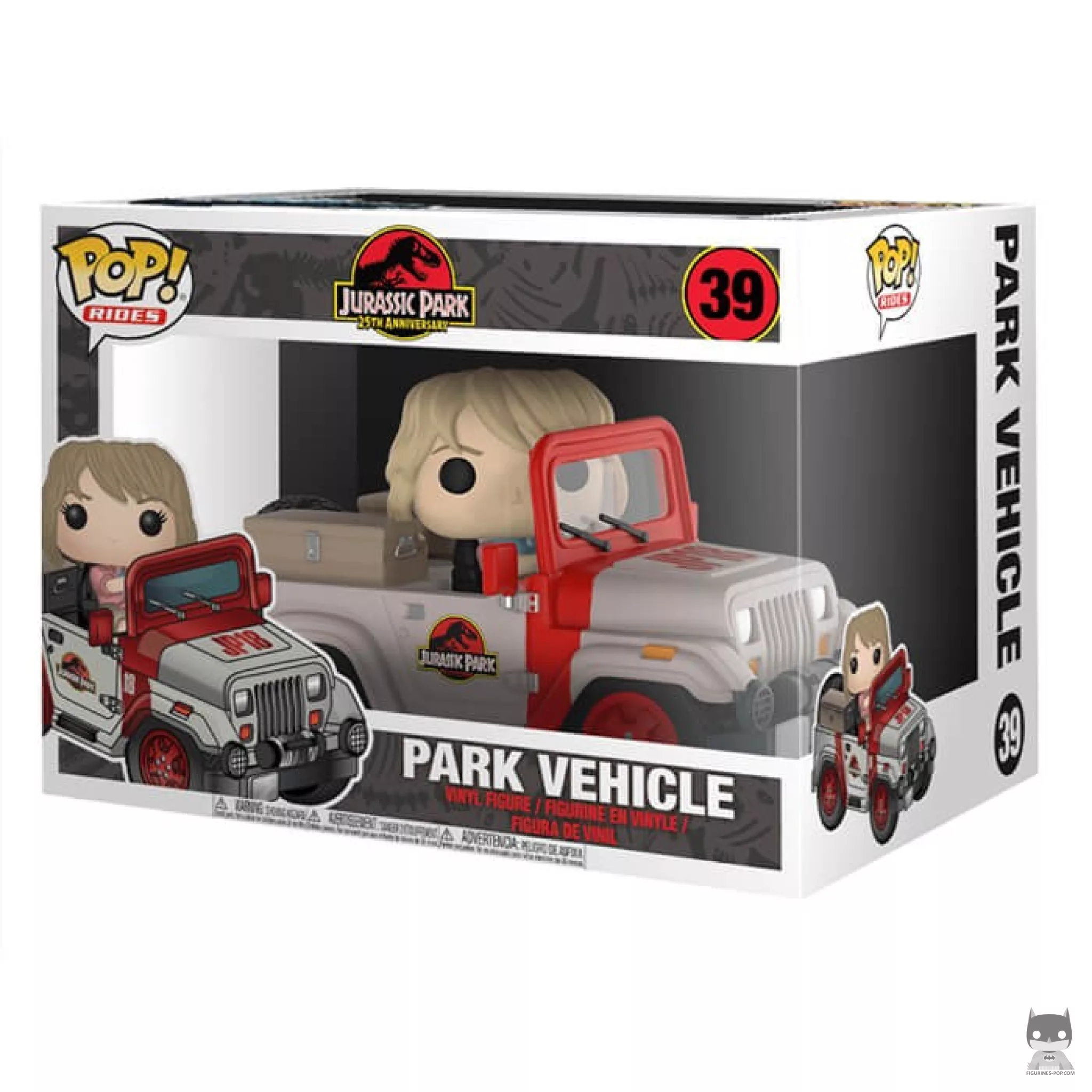 Figurine Funko POP Ellie Sattler (avec Jeep) avec boîte