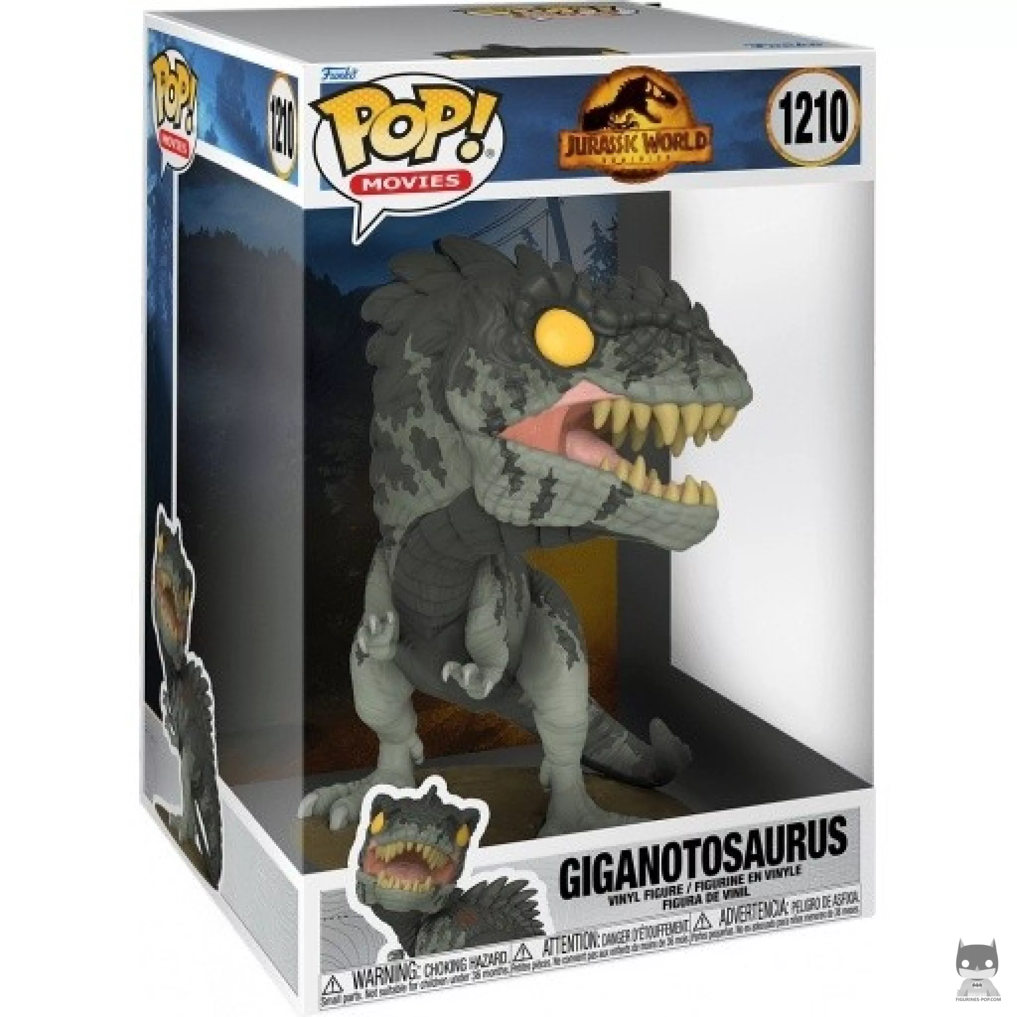 Figurine Funko POP Giganotosaurus (Supersized) avec boîte