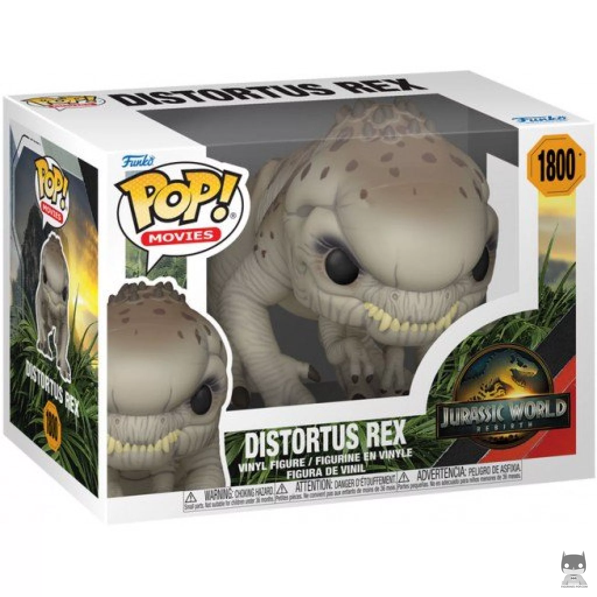 Figurine Funko POP Distortus Rex avec boîte
