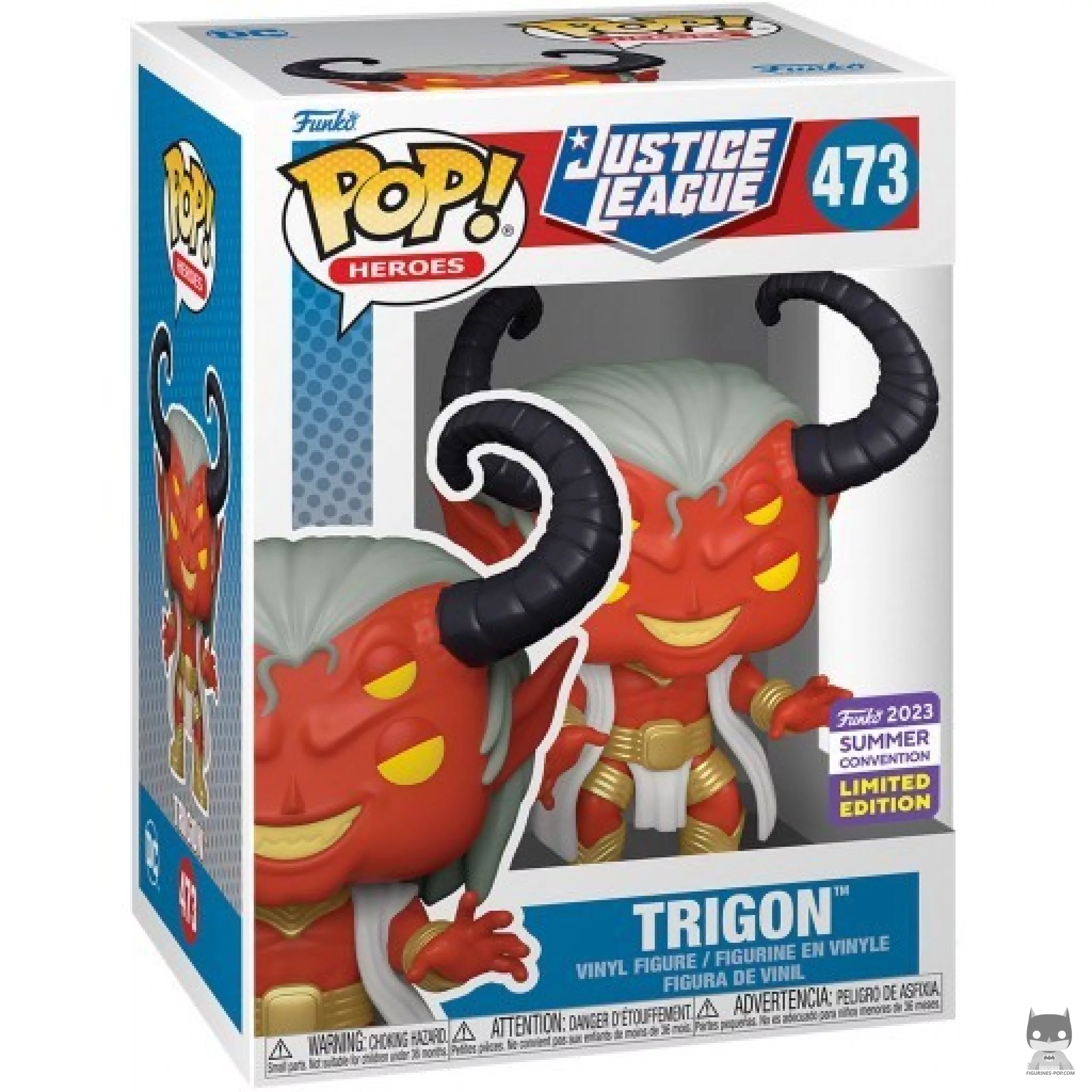 Figurine Funko POP Trigon avec boîte