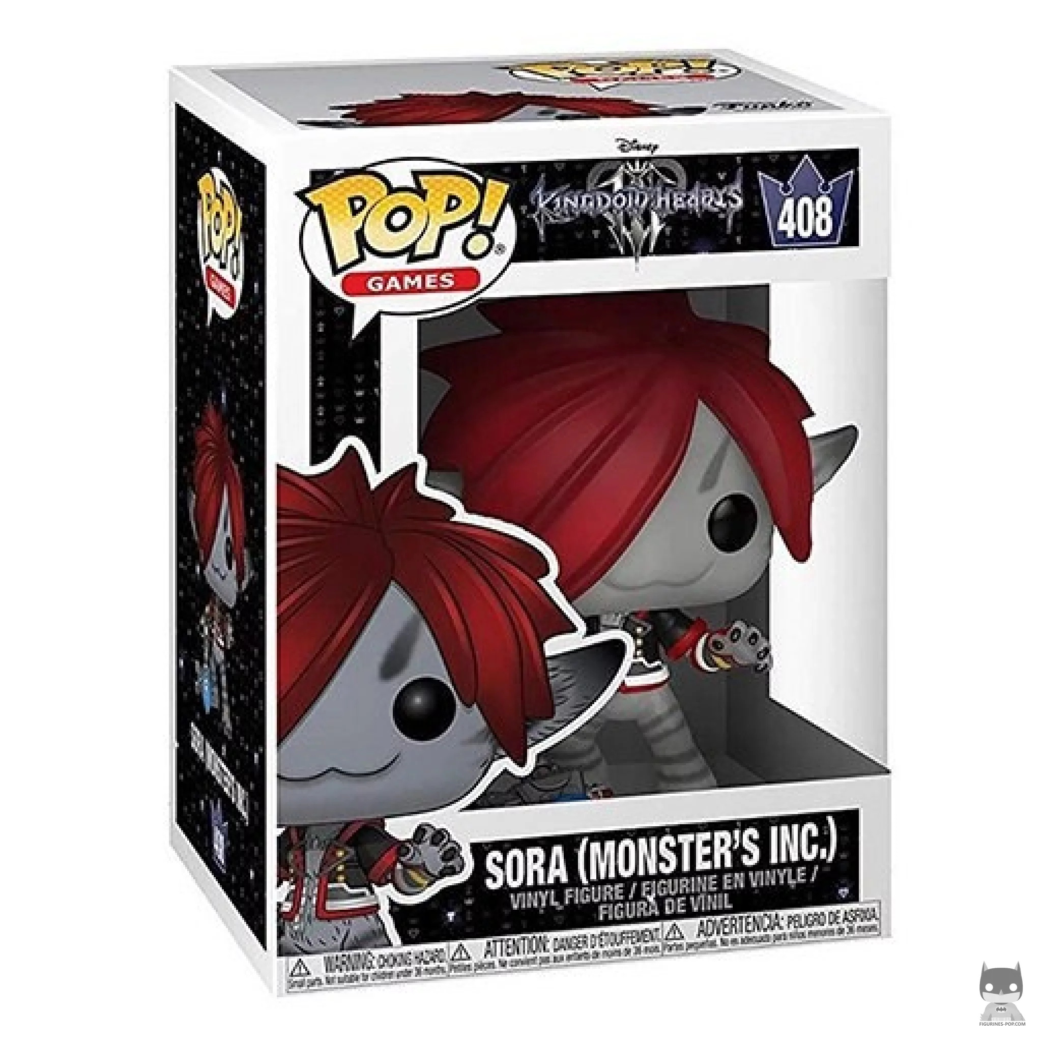 Figurine Funko POP Sora (Monstres et Compagnie) (Flocked) avec boîte