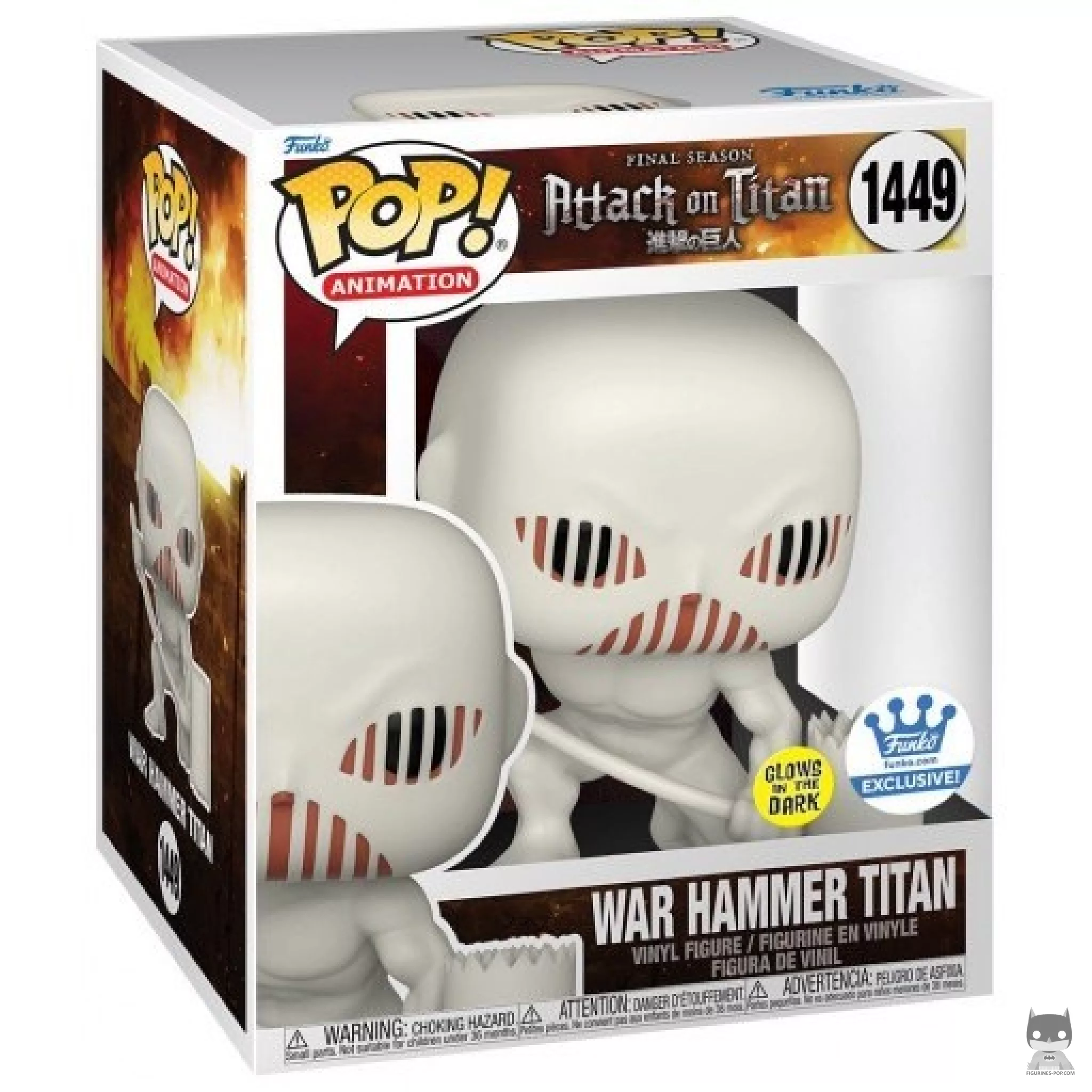 Figurine Funko POP Le Titan Marteau (Glow in the Dark) avec boîte