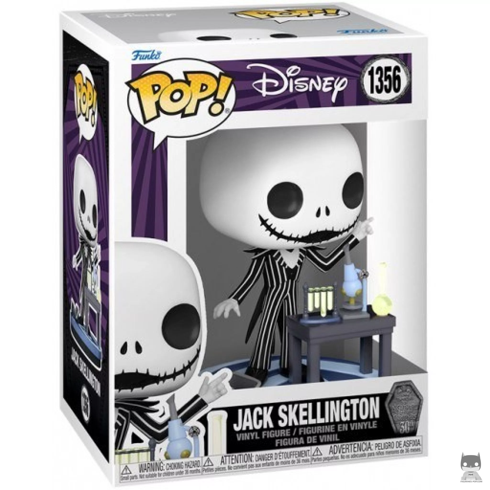 Figurine Funko POP Jack Skellington avec boîte