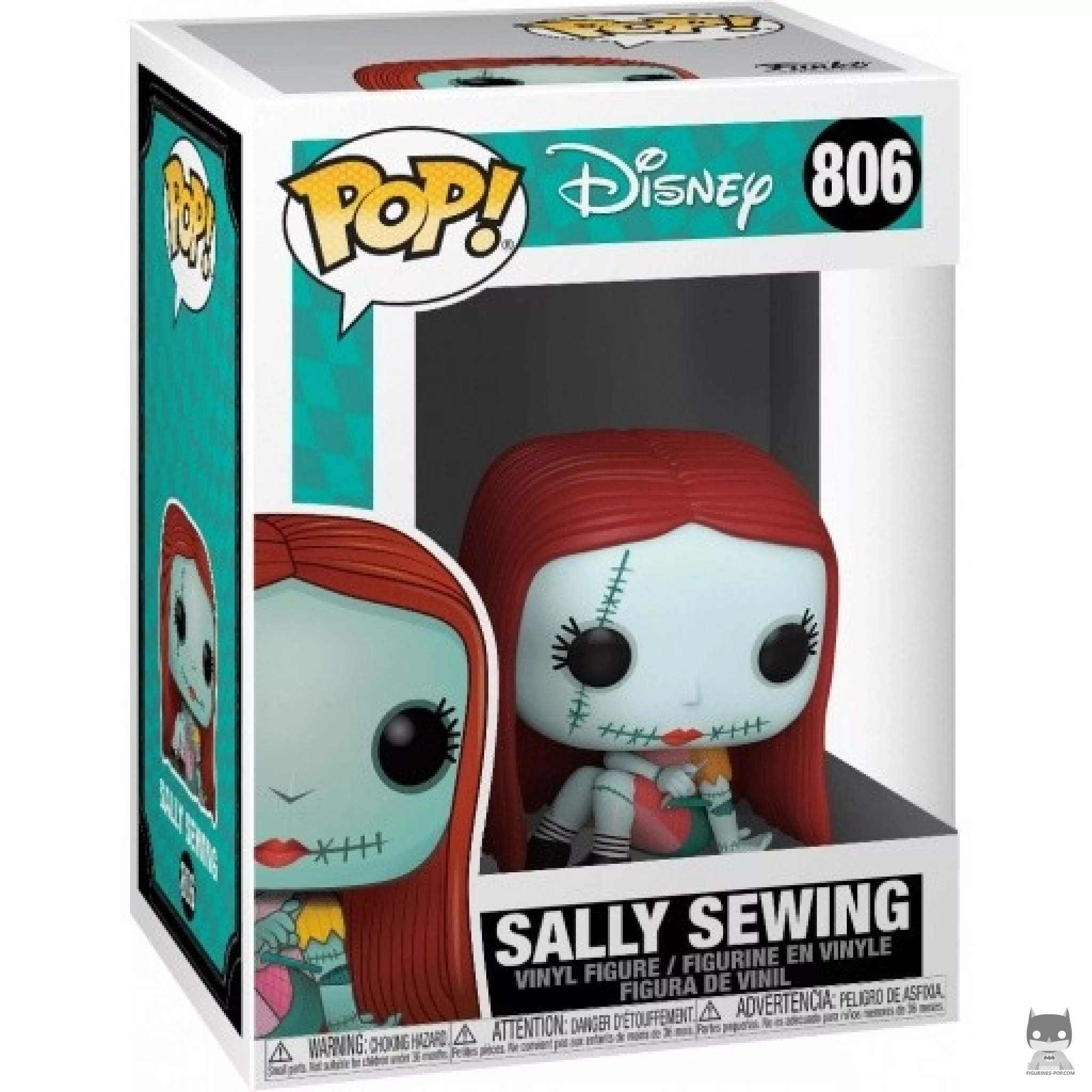 Figurine Funko POP Sally cousant avec boîte