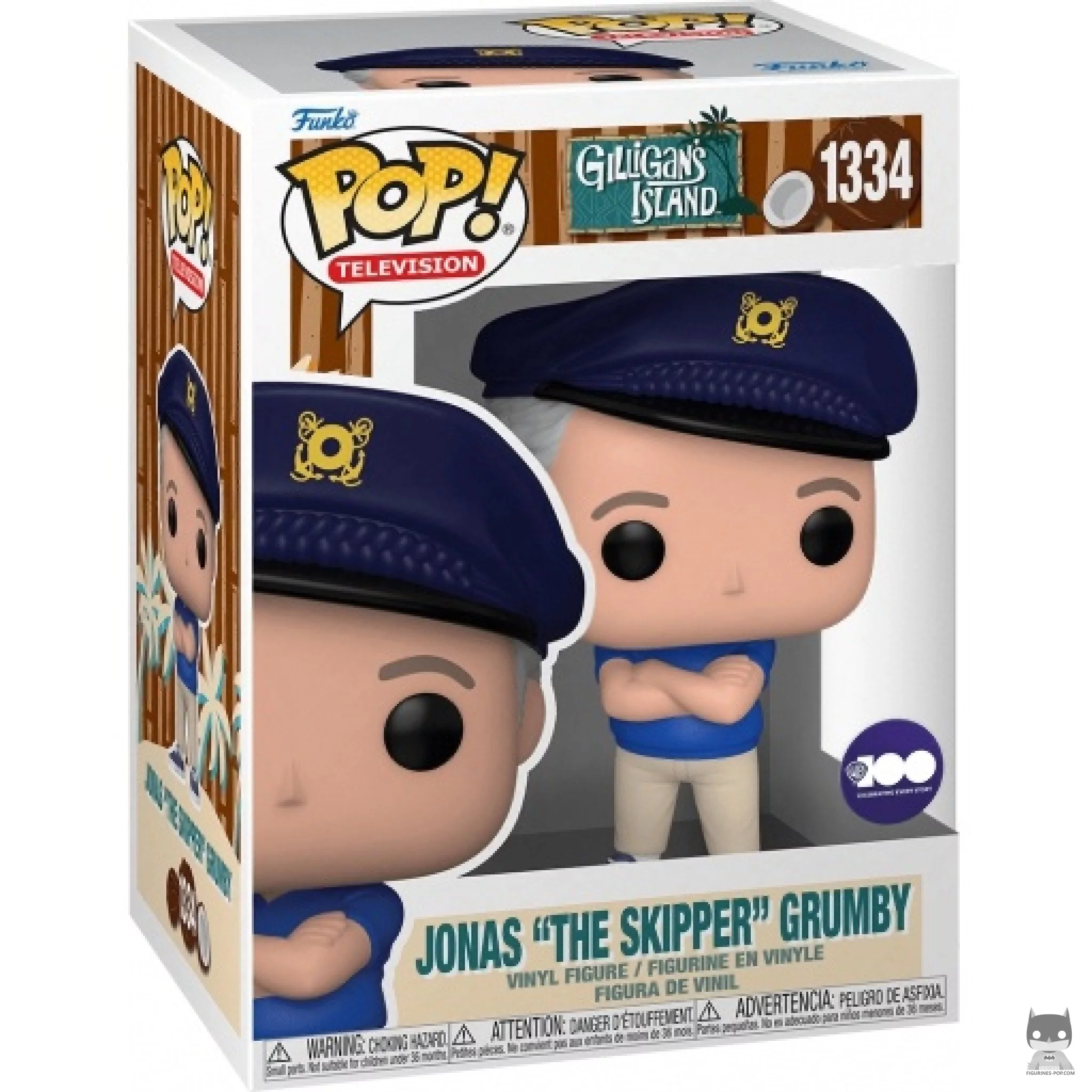 Figurine Funko POP Jonas Grumby, le capitaine avec boîte