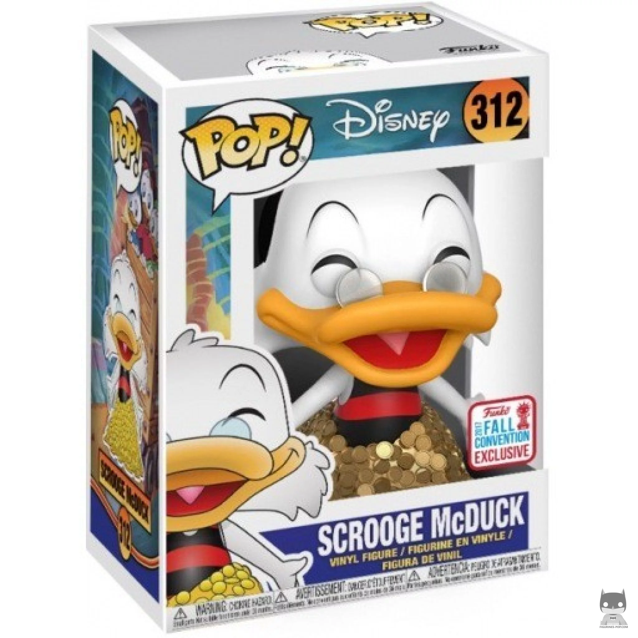 Figurine Funko POP Picsou avec or avec boîte