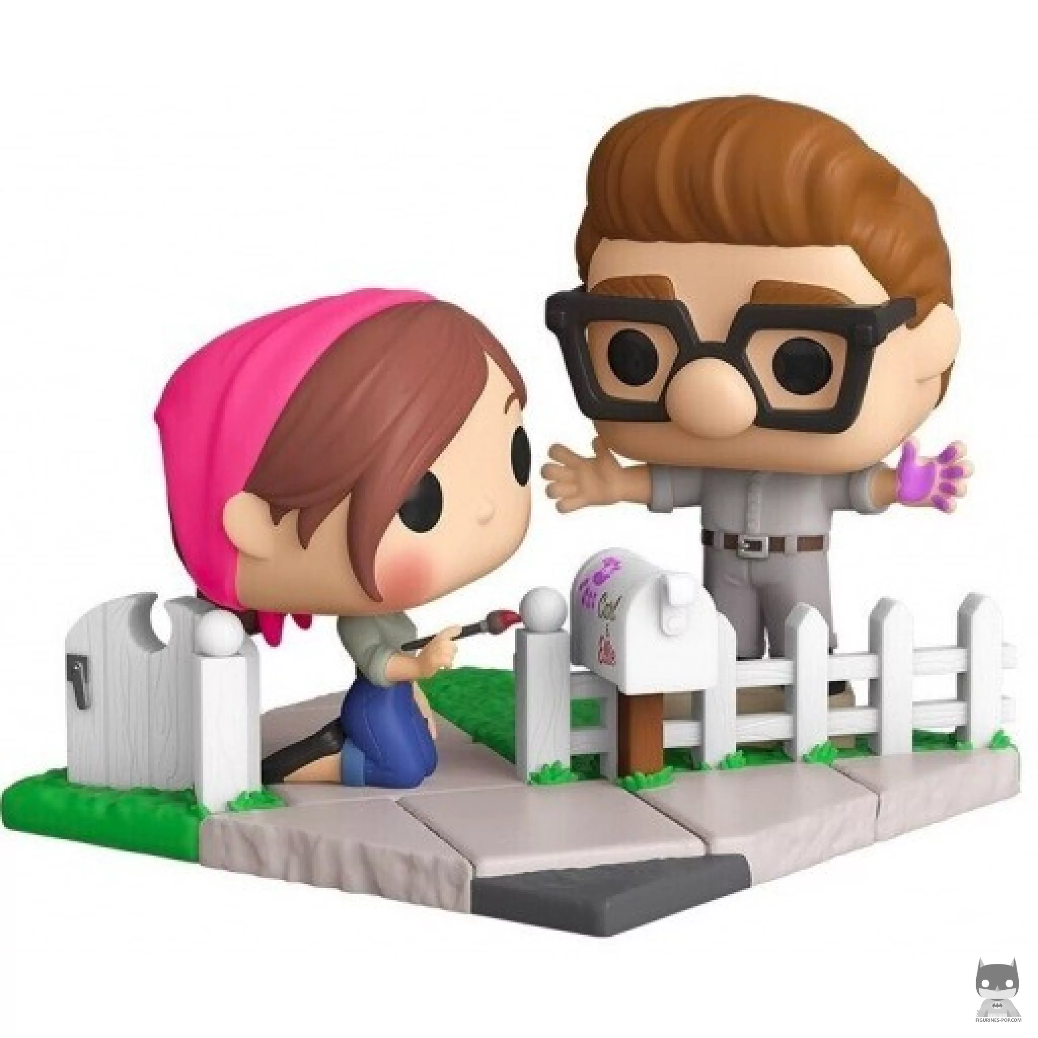 Figurine Funko POP Carl & Ellie qui peignent (Là-Haut)