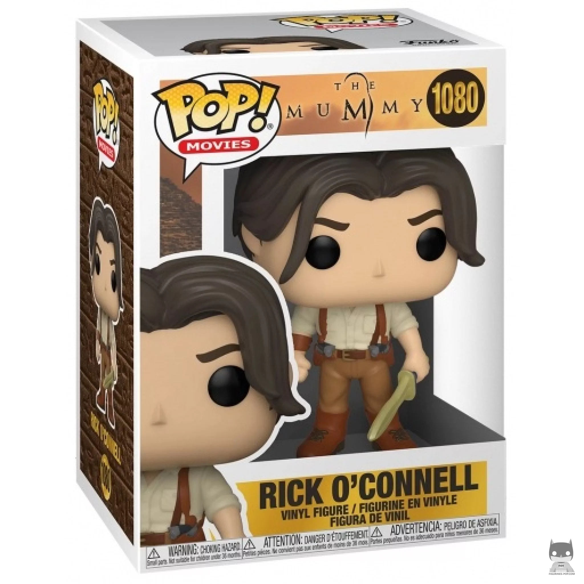 Figurine Funko POP Rick O'Connell avec boîte