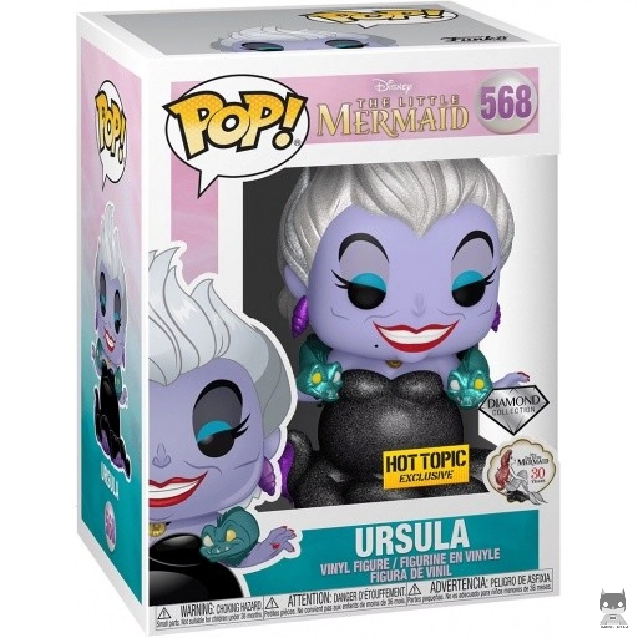 Figurine Funko POP Ursula (Diamond Glitter) avec boîte