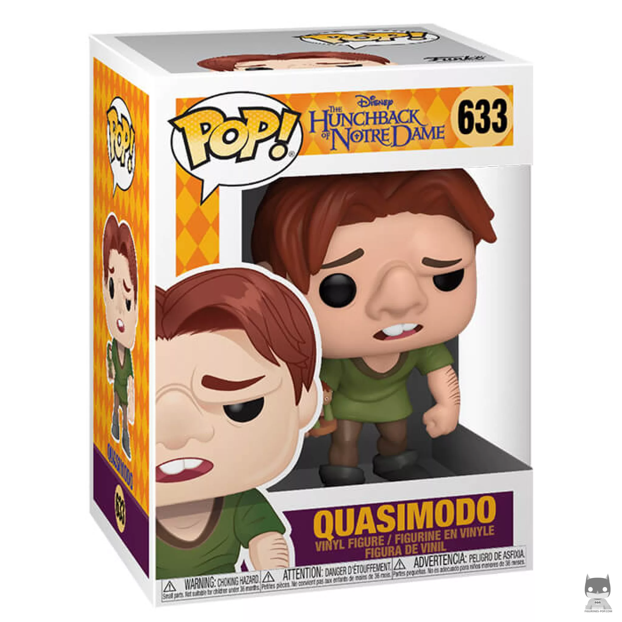 Figurine Funko POP Quasimodo avec boîte