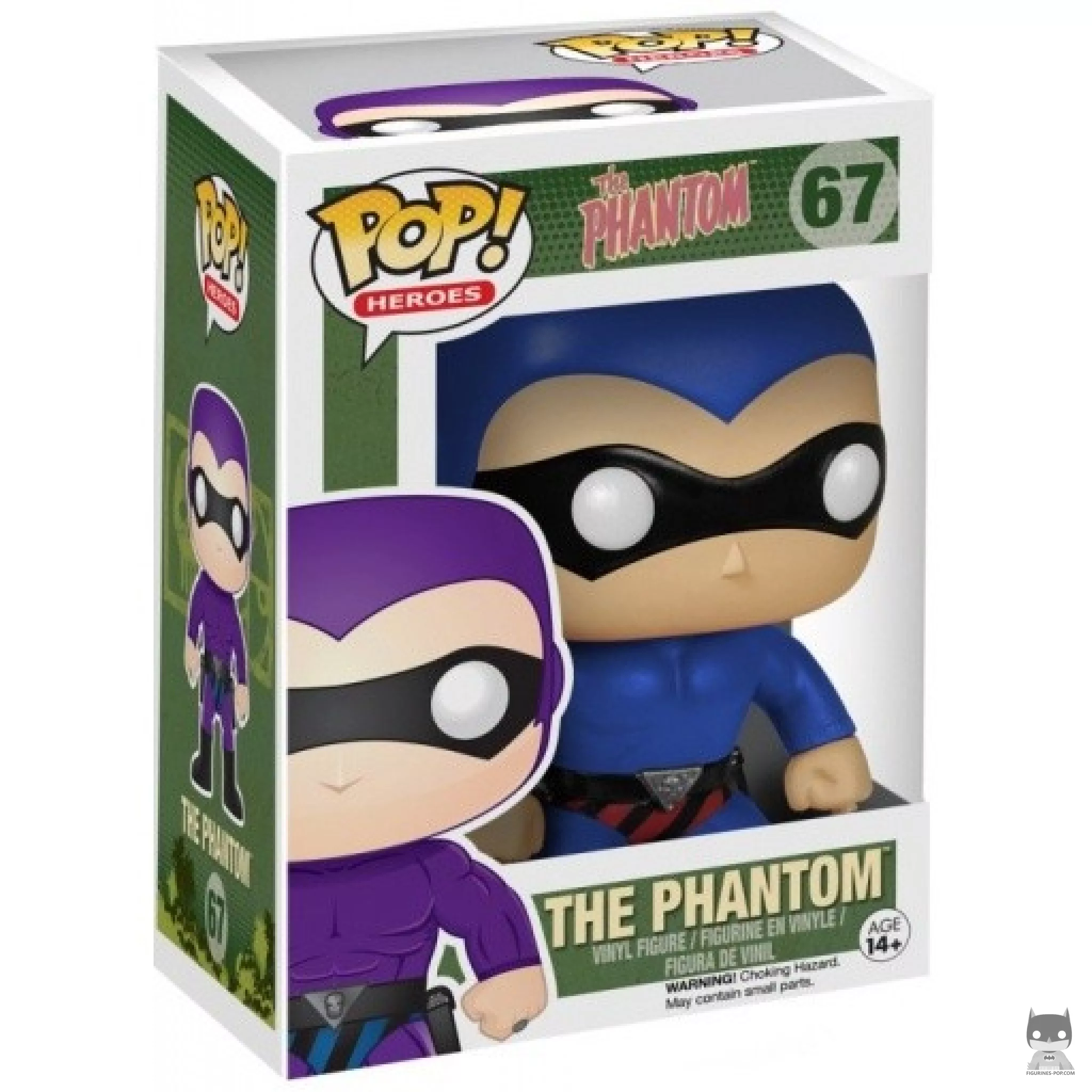 Figurine Funko POP The Phantom (Bleu) avec boîte