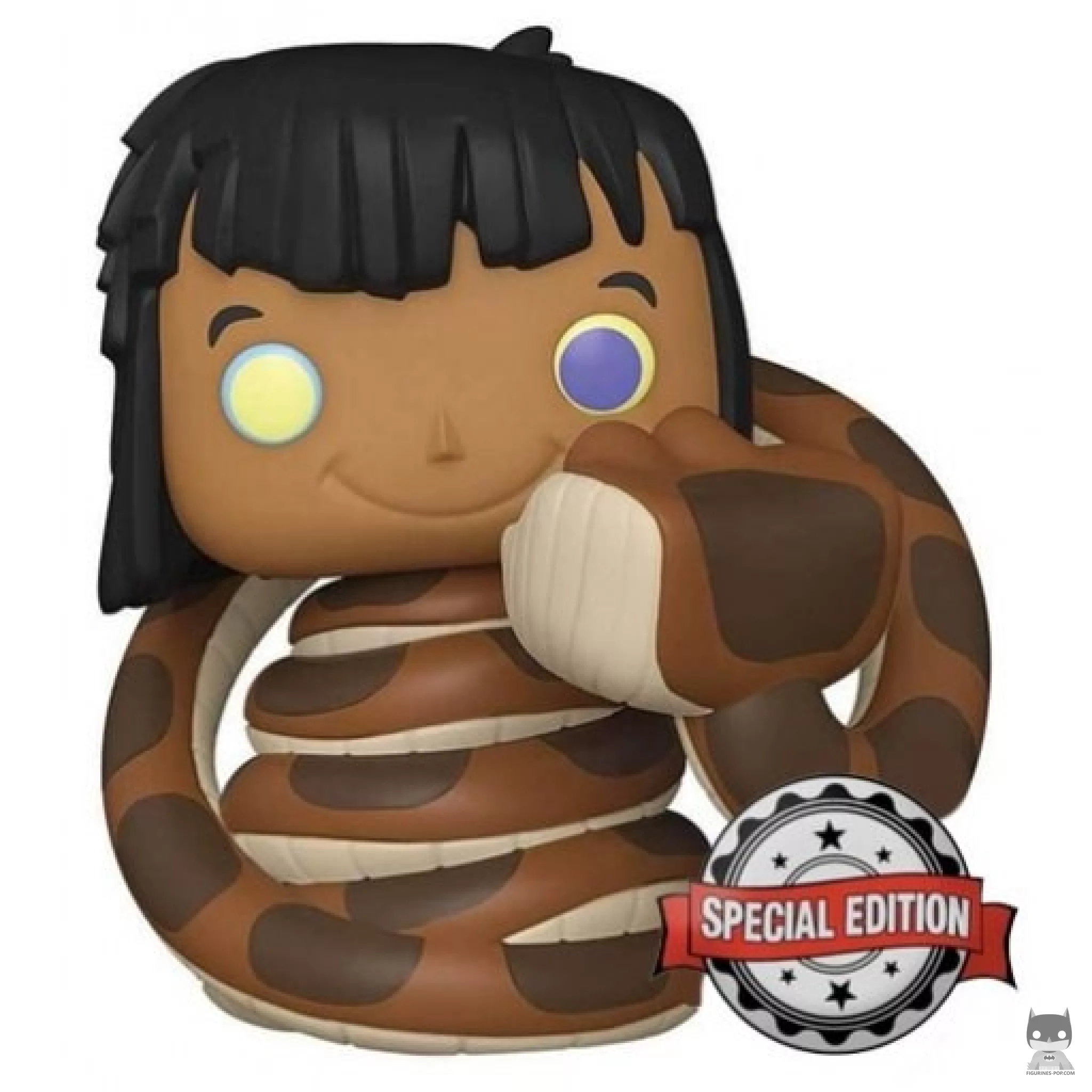Figurine Funko POP Mowgli avec Kaa (Le Livre de la Jungle)