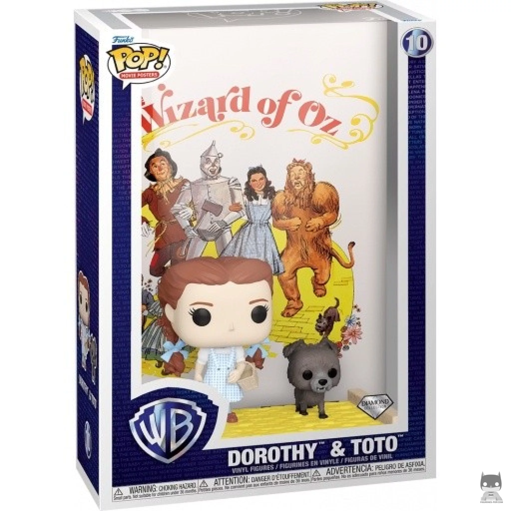 Figurine Funko POP Dorothy & Toto (Diamond Glitter) avec boîte