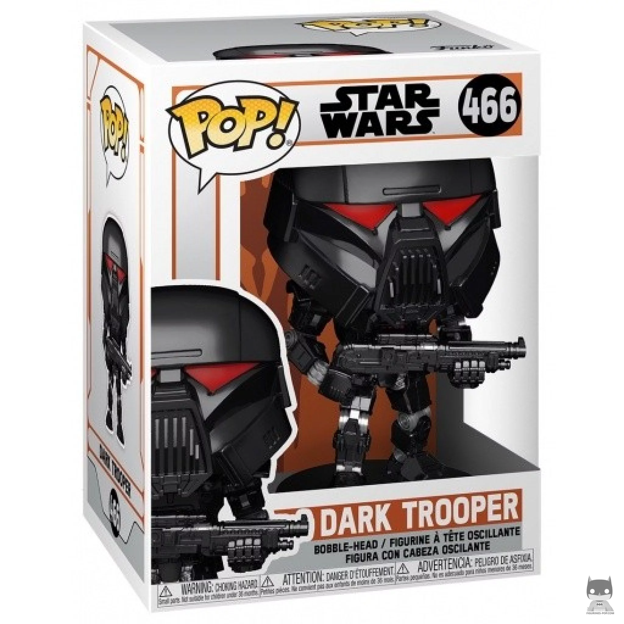Figurine Funko POP Dark Trooper avec boîte