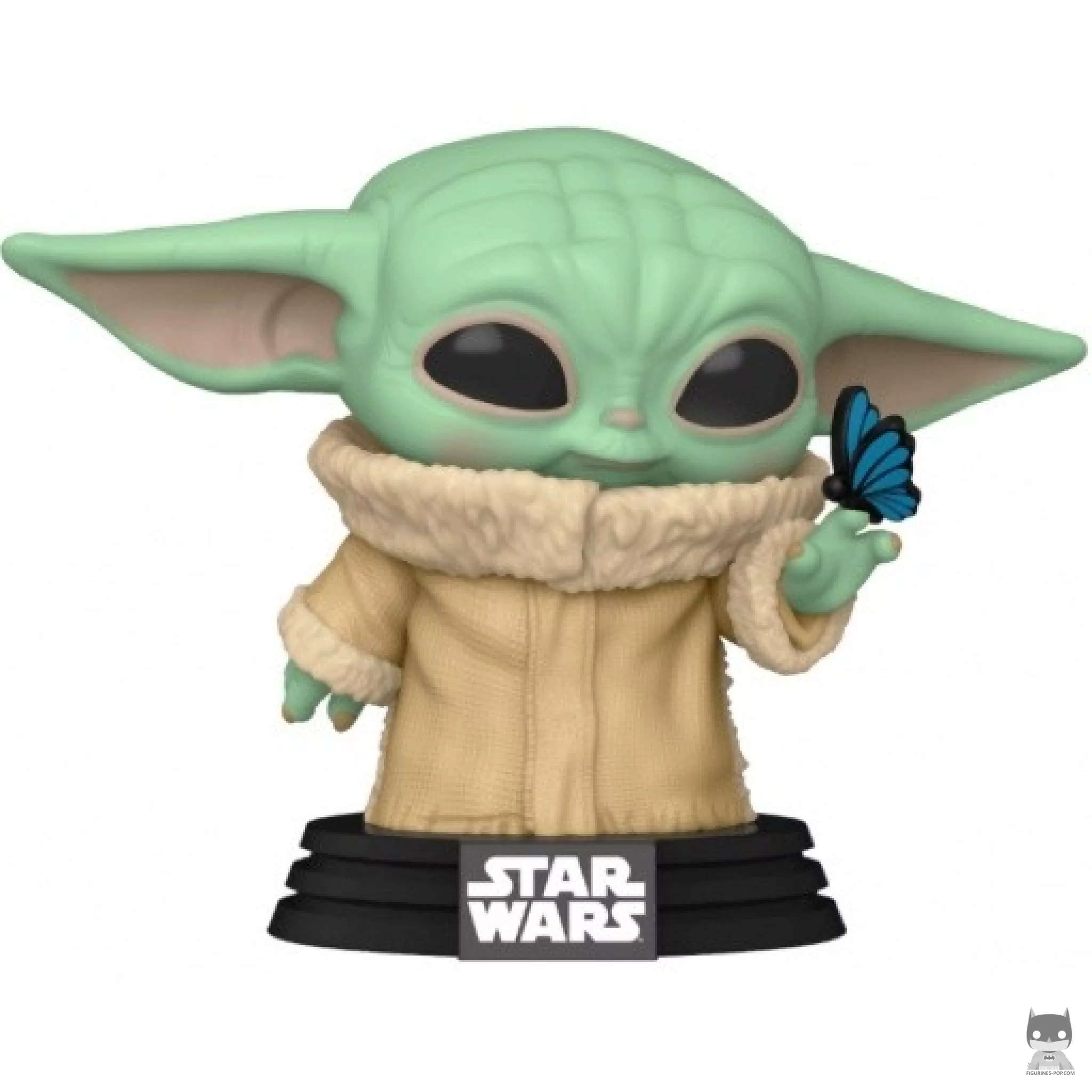 Figurine Funko POP Grogu avec un papillon (Le Mandalorien (Star Wars))