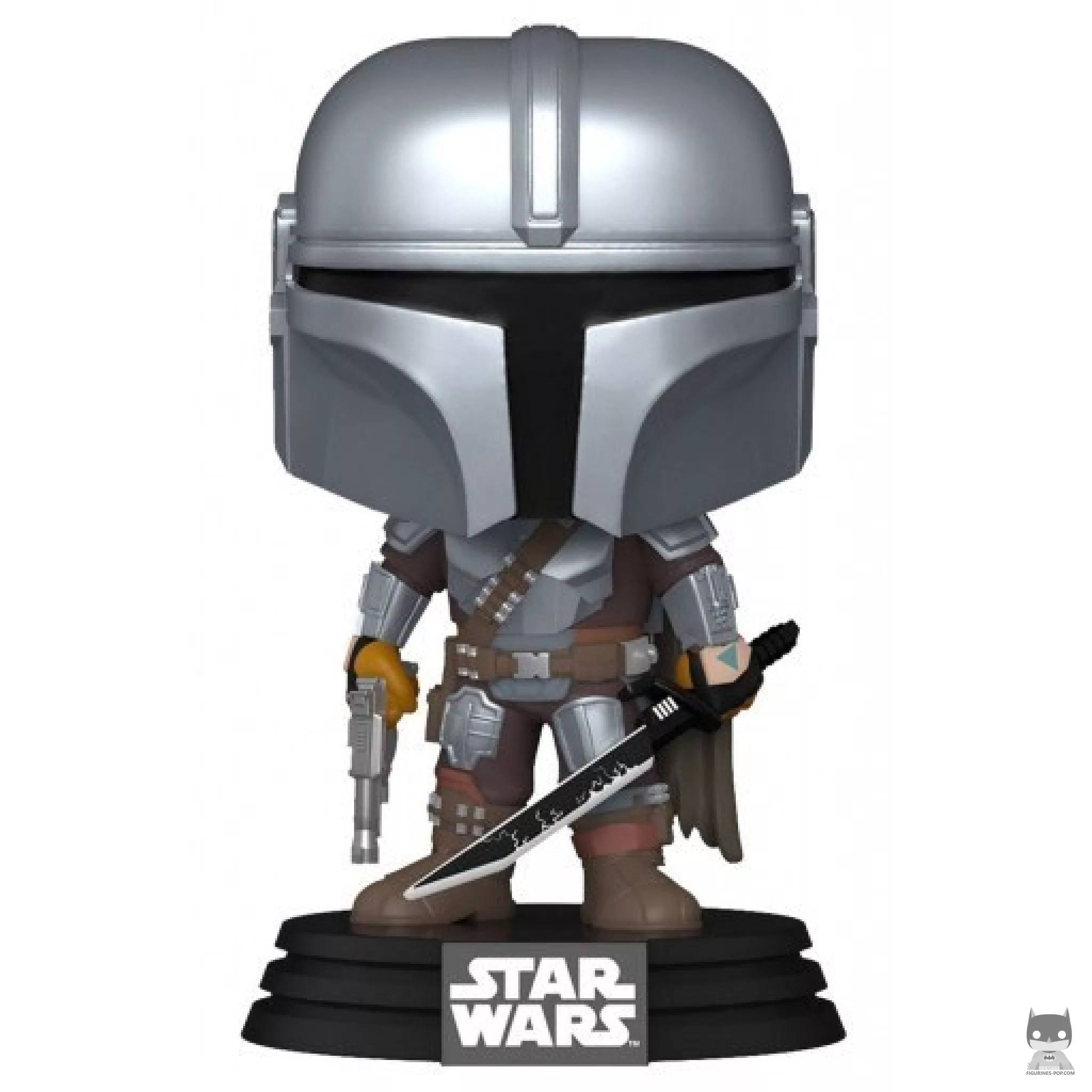 Figurine Funko POP Le Mandalorien avec Le Sabre Noir (Le Mandalorien (Star Wars))