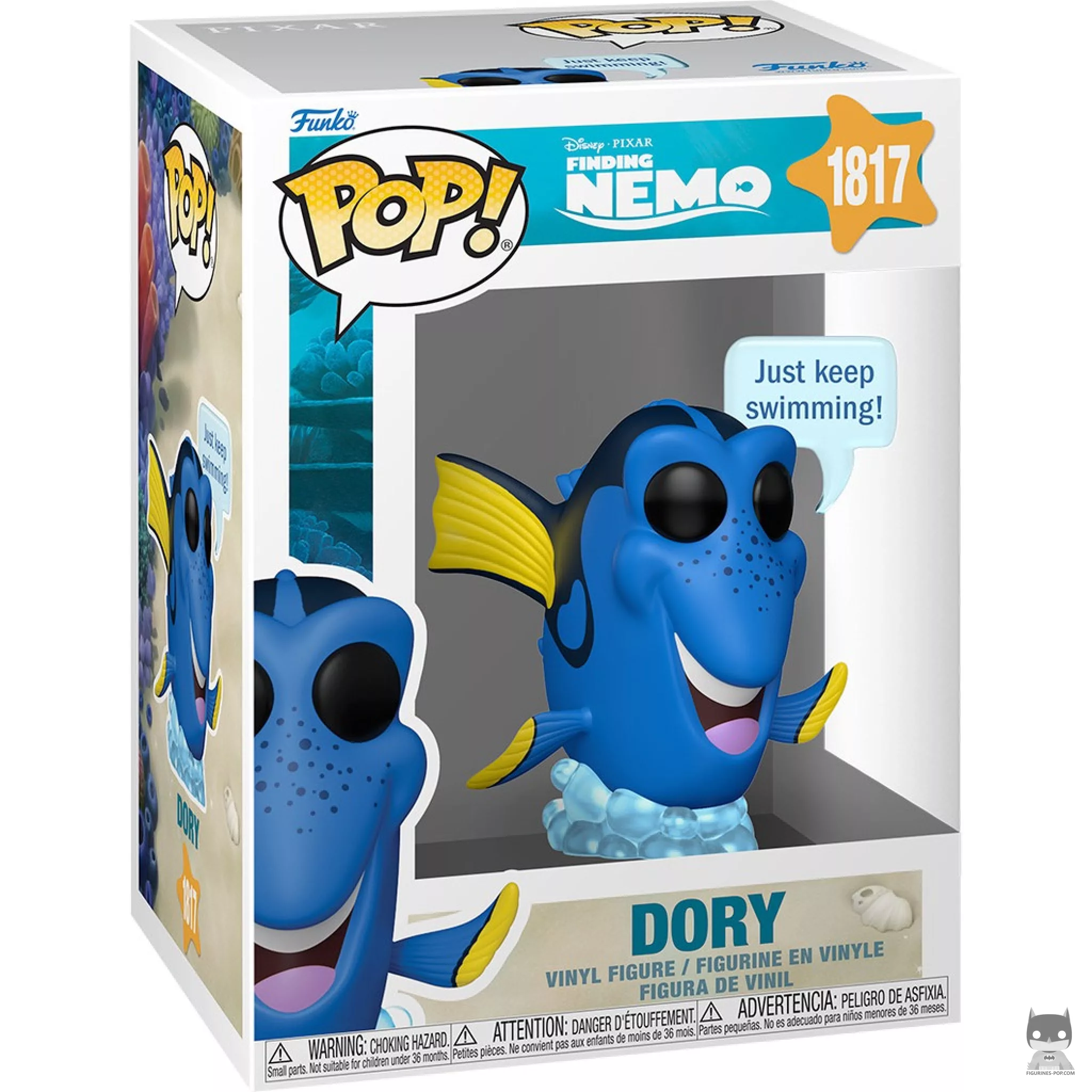 Figurine Funko POP Dory (Just Keep Swimming) avec boîte