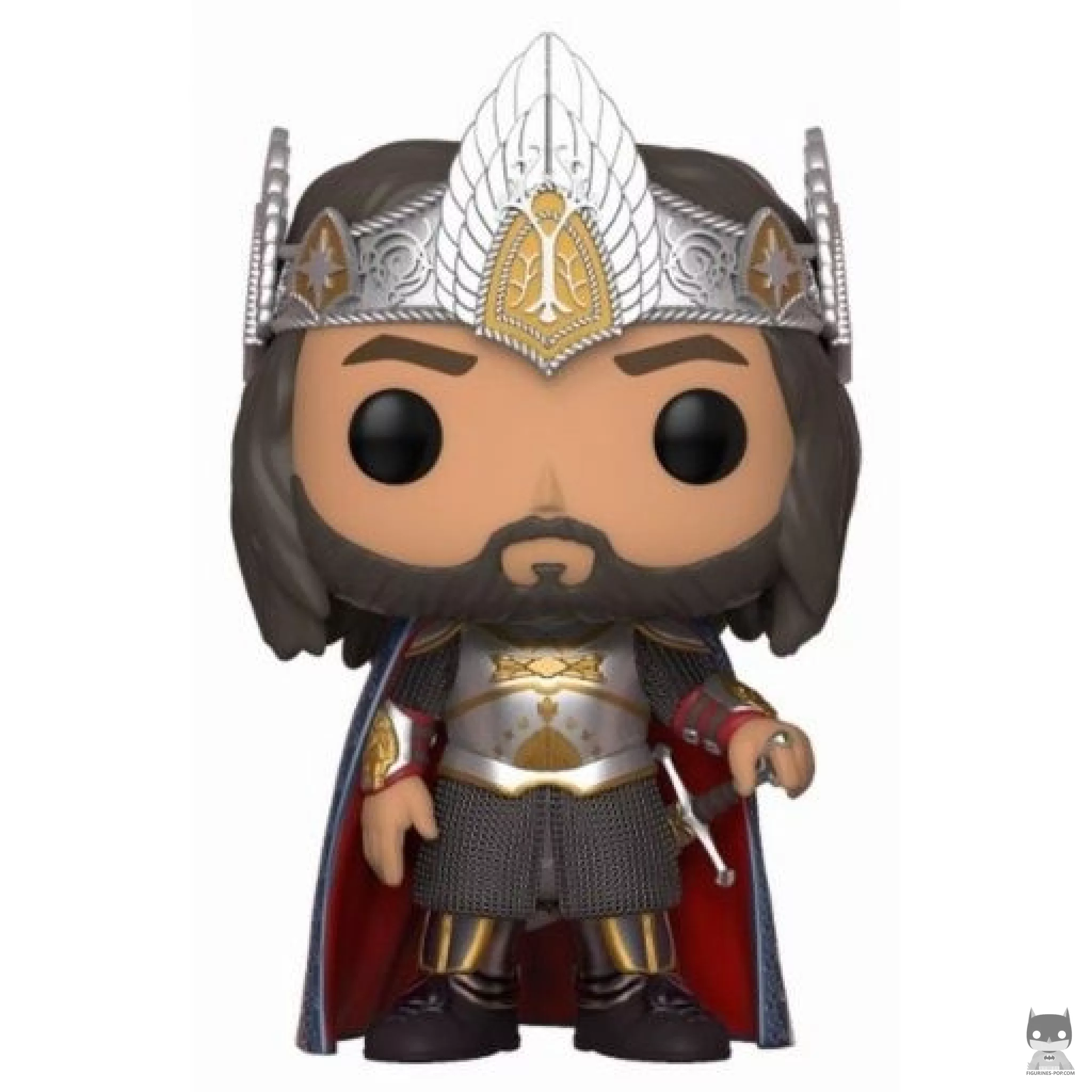 Figurine Funko POP Roi Aragorn (Le Seigneur des Anneaux)